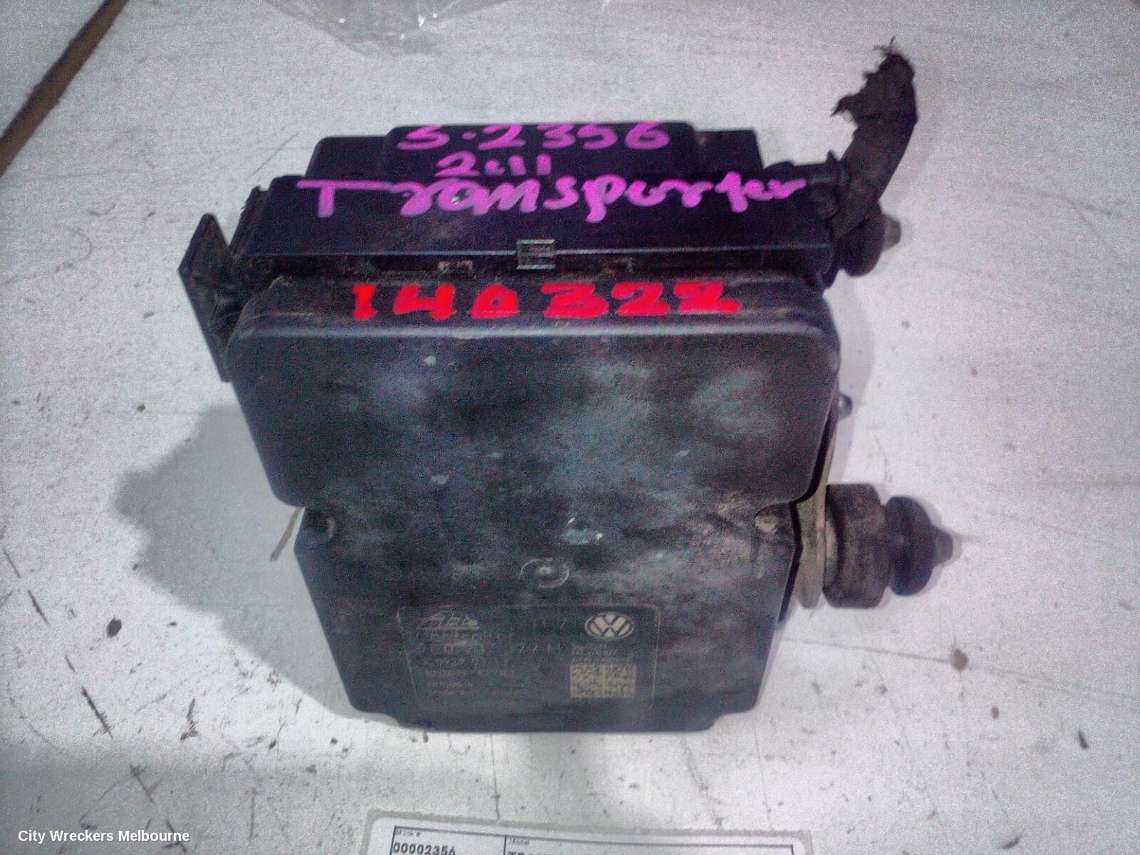 VOLKSWAGEN TRANSPORTER 2011 Abs Pump/Modulator