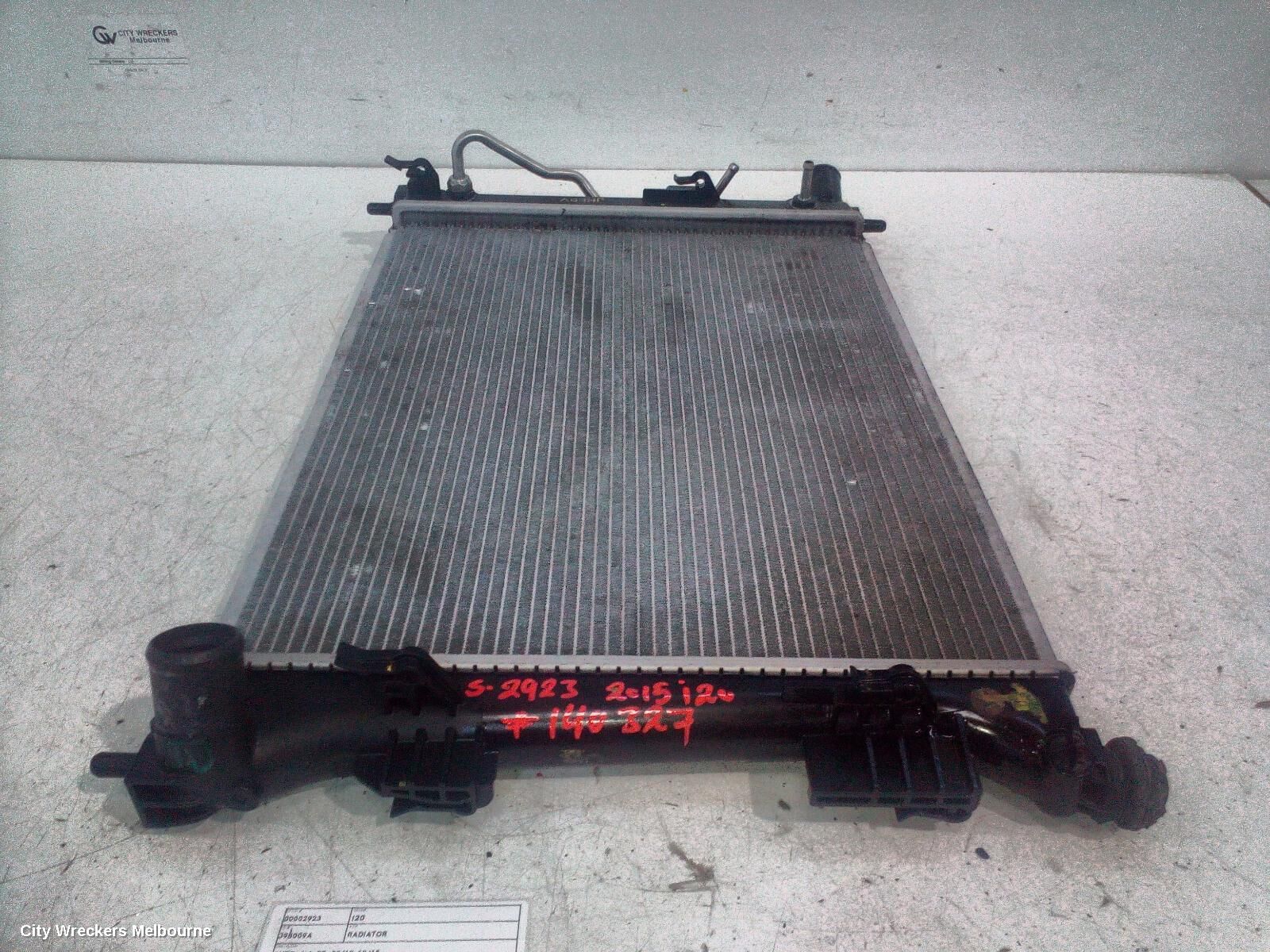 HYUNDAI I20 2015 Radiator