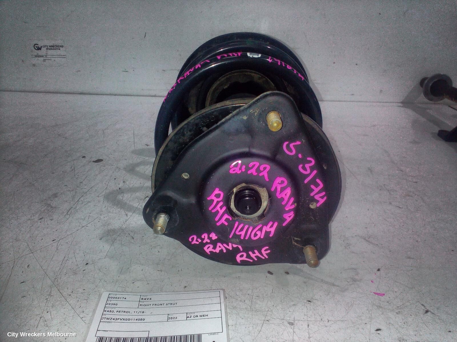 TOYOTA RAV4 2022 Right Front Strut