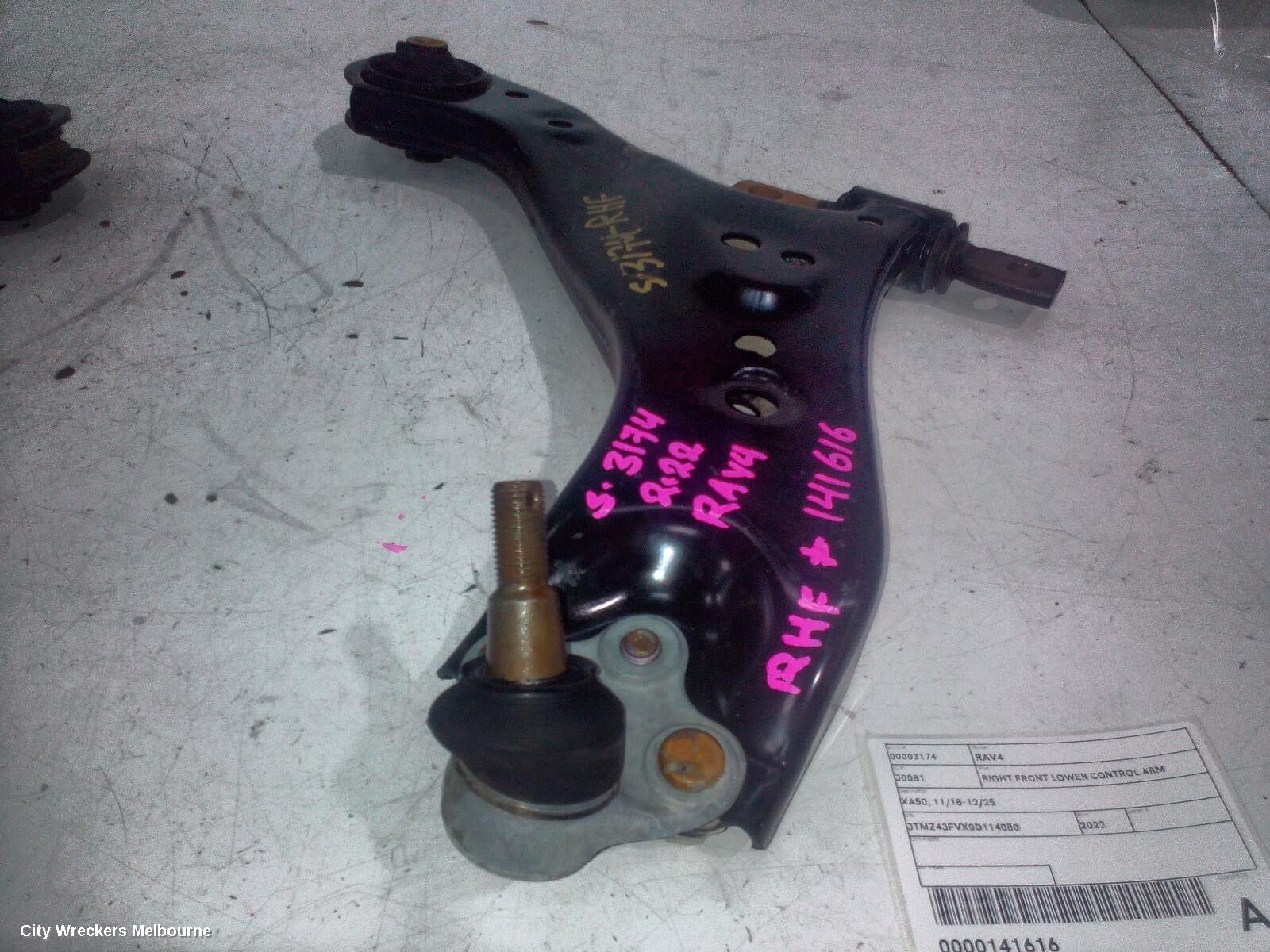 TOYOTA RAV4 2022 Right Front Lower Control Arm