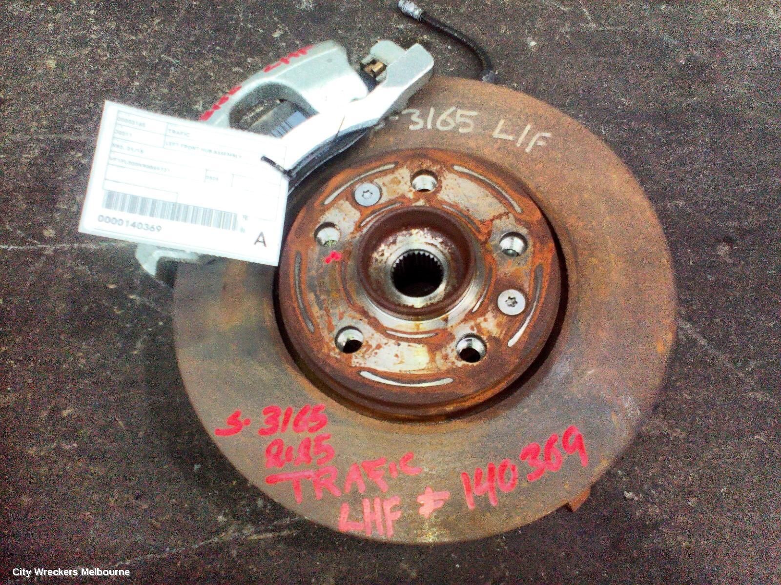 RENAULT TRAFIC 2025 Left Front Hub Assembly