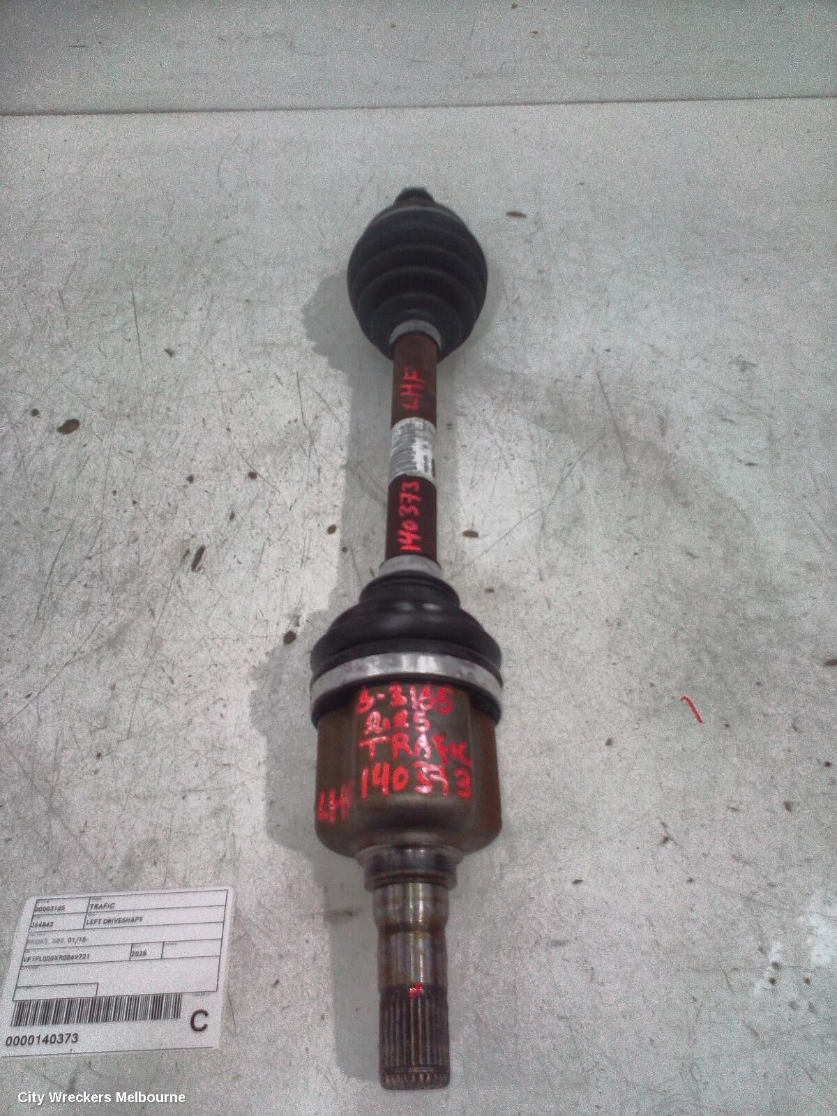 RENAULT TRAFIC 2025 Left Driveshaft