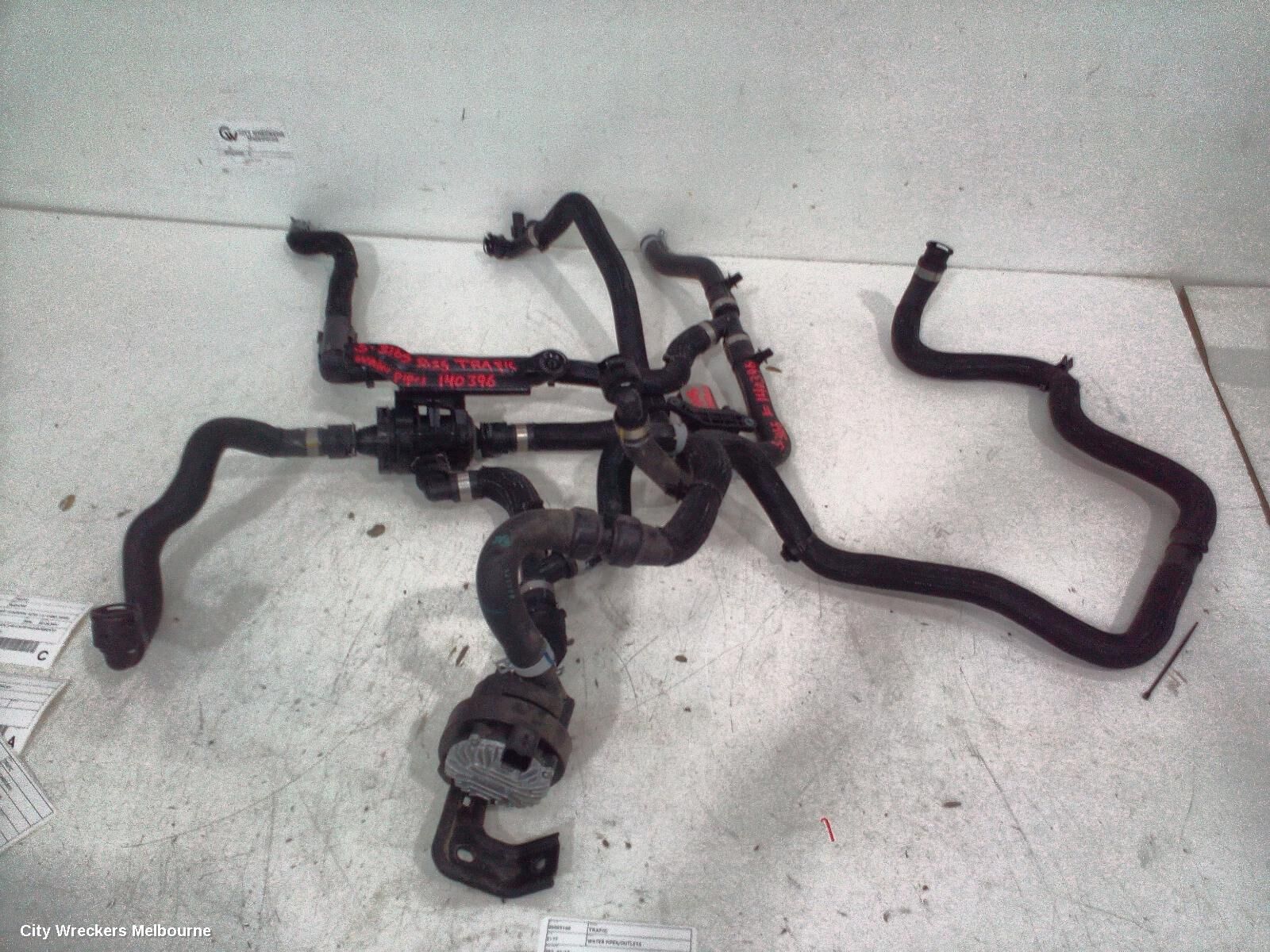 RENAULT TRAFIC 2025 Water Pipes/Outlets