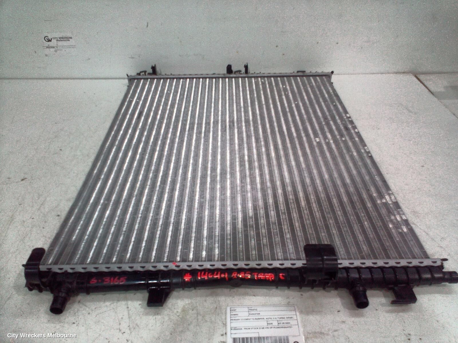 RENAULT TRAFIC 2025 Radiator