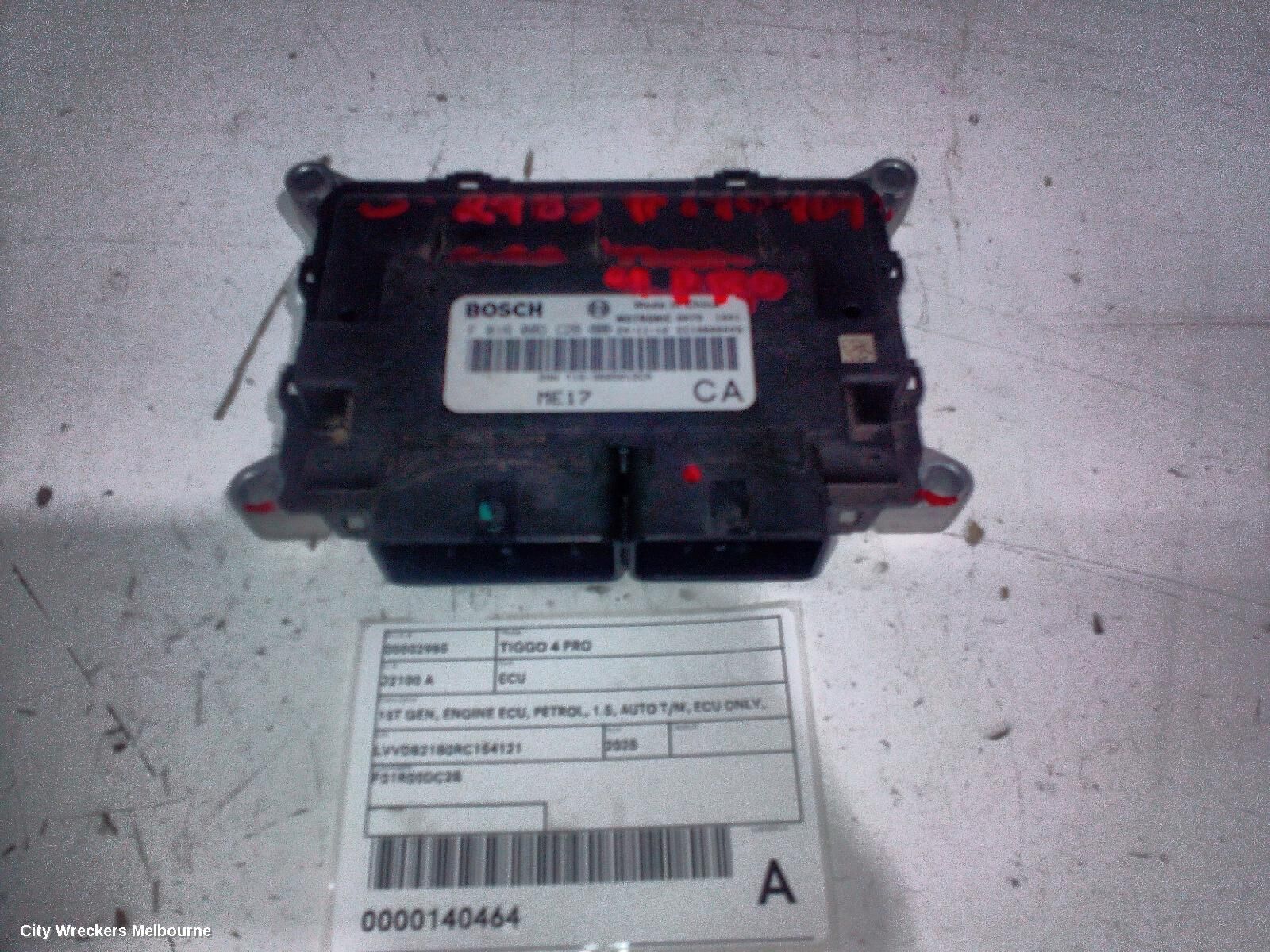 CHERY TIGGO 4 PRO 2025 Ecu