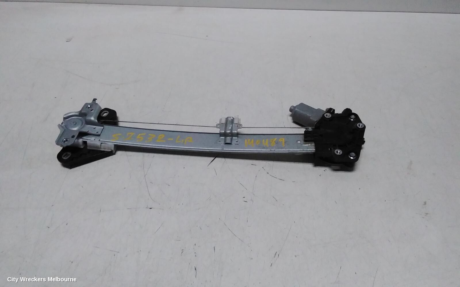 HONDA ODYSSEY 2012 Left Rear Wnd Reg/Motor