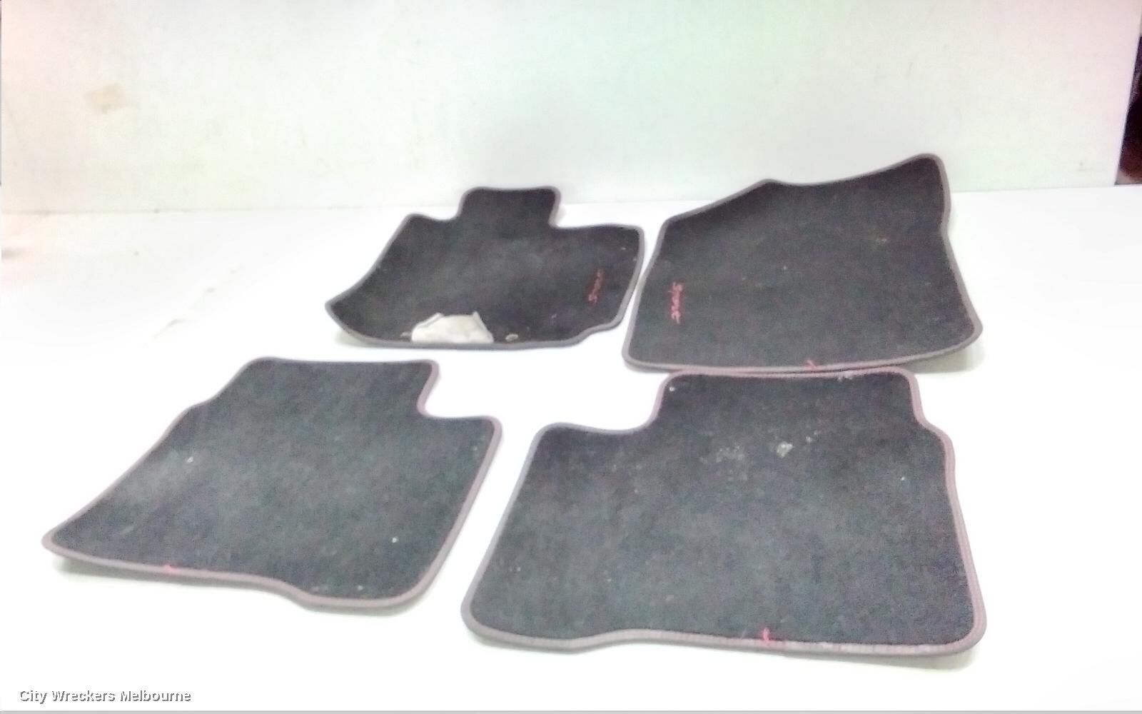 SUZUKI SWIFT 2018 Floor Mats