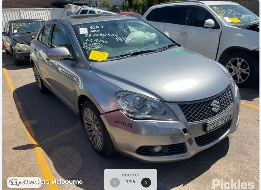 SUZUKI KIZASHI 2012 Bootlid/Tailgate