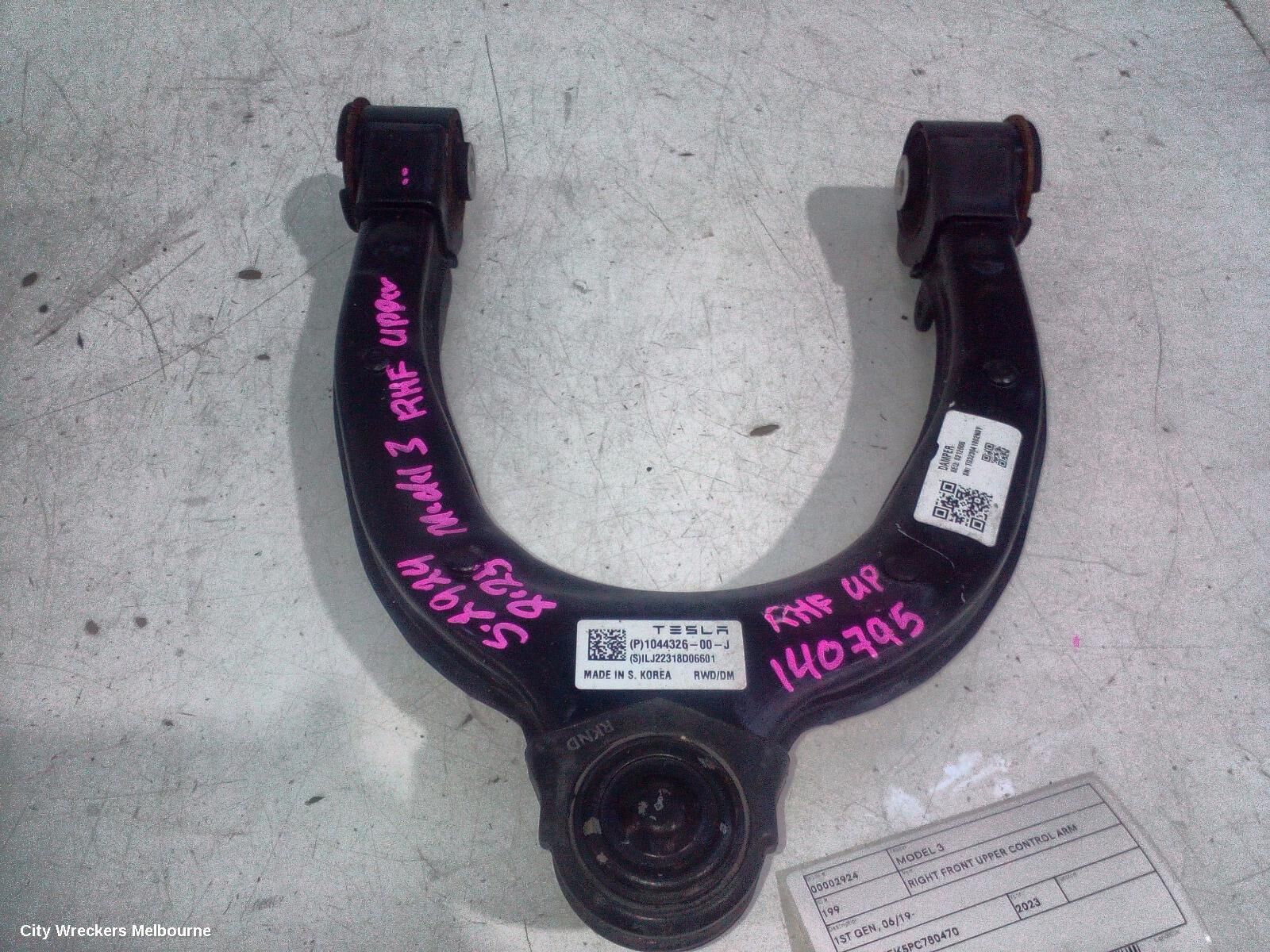 TESLA MODEL 3 2023 Right Front Upper Control Arm