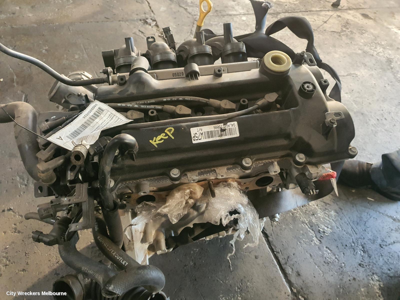 KIA PICANTO 2017 Engine