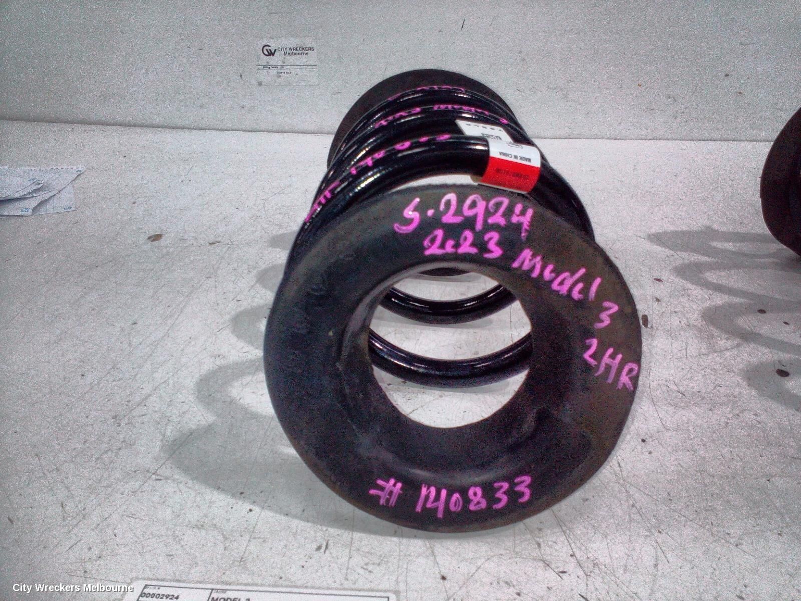 TESLA MODEL 3 2023 Rear Coil Spring