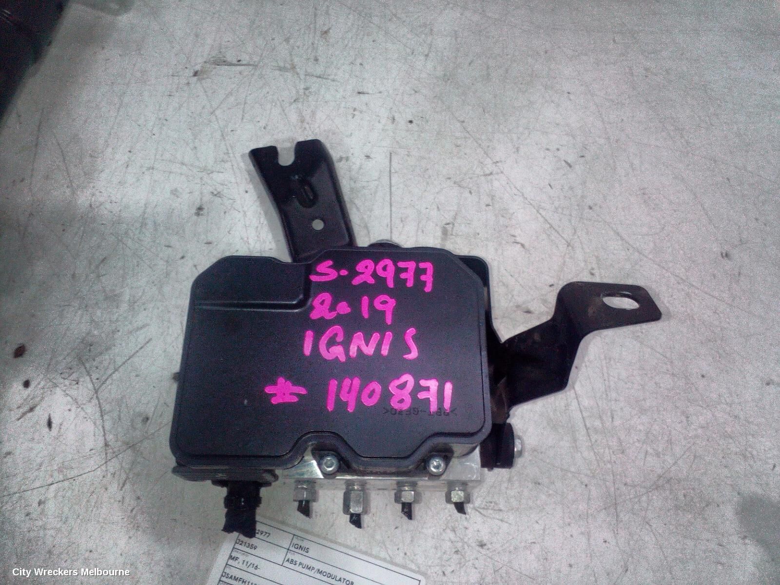 SUZUKI IGNIS 2019 Abs Pump/Modulator