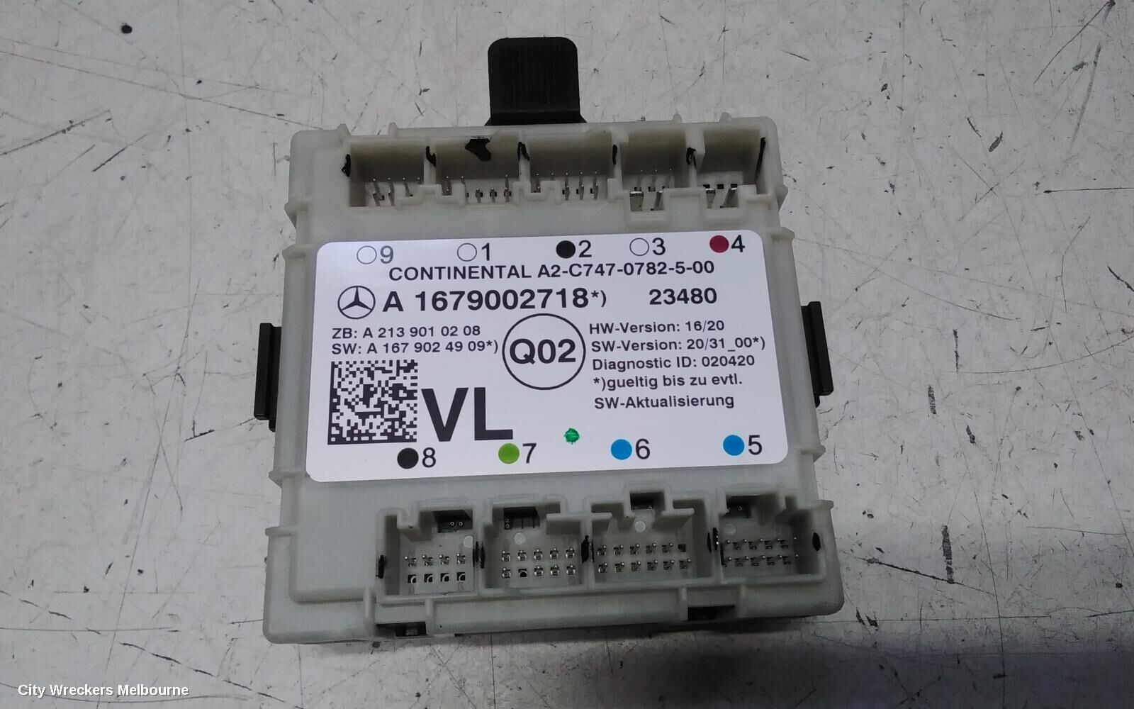 MERCEDES SPRINTER, VS30, 05/18-, Left Front Door Module, P/N A 1679002718: 140985