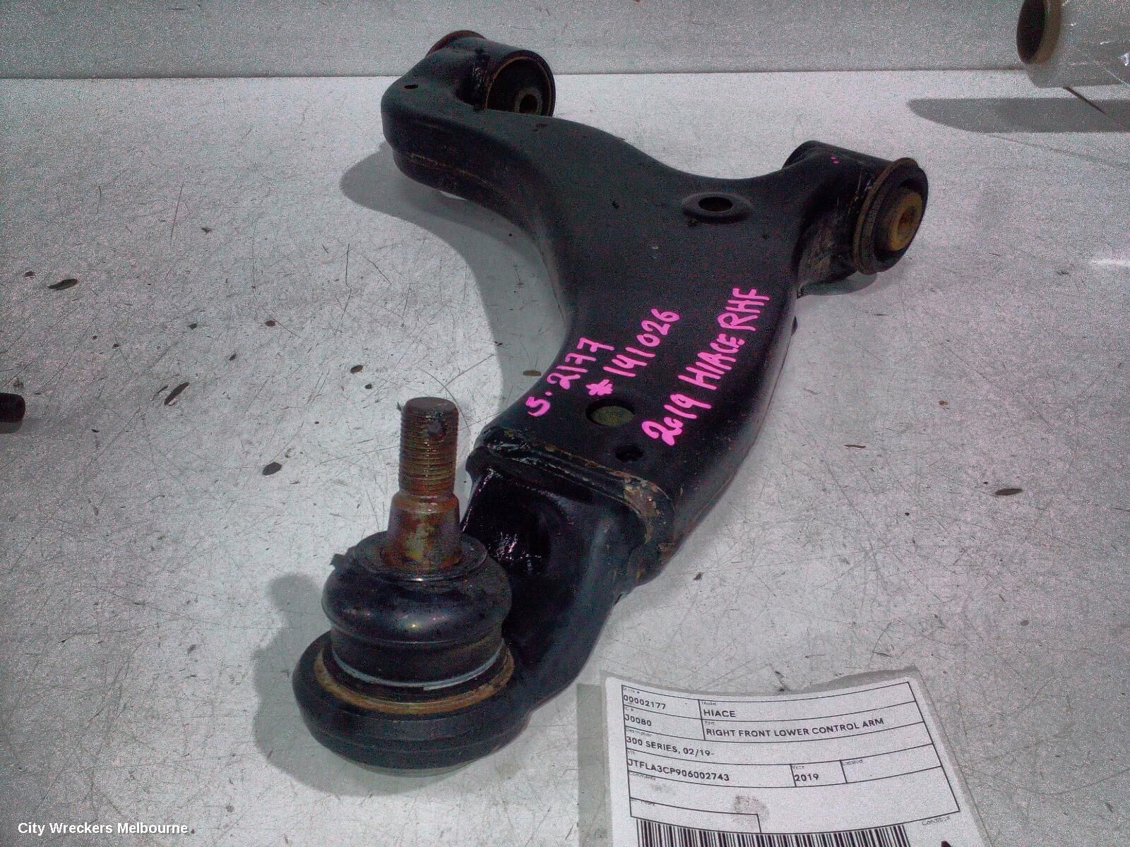 TOYOTA HIACE 2019 Right Front Lower Control Arm