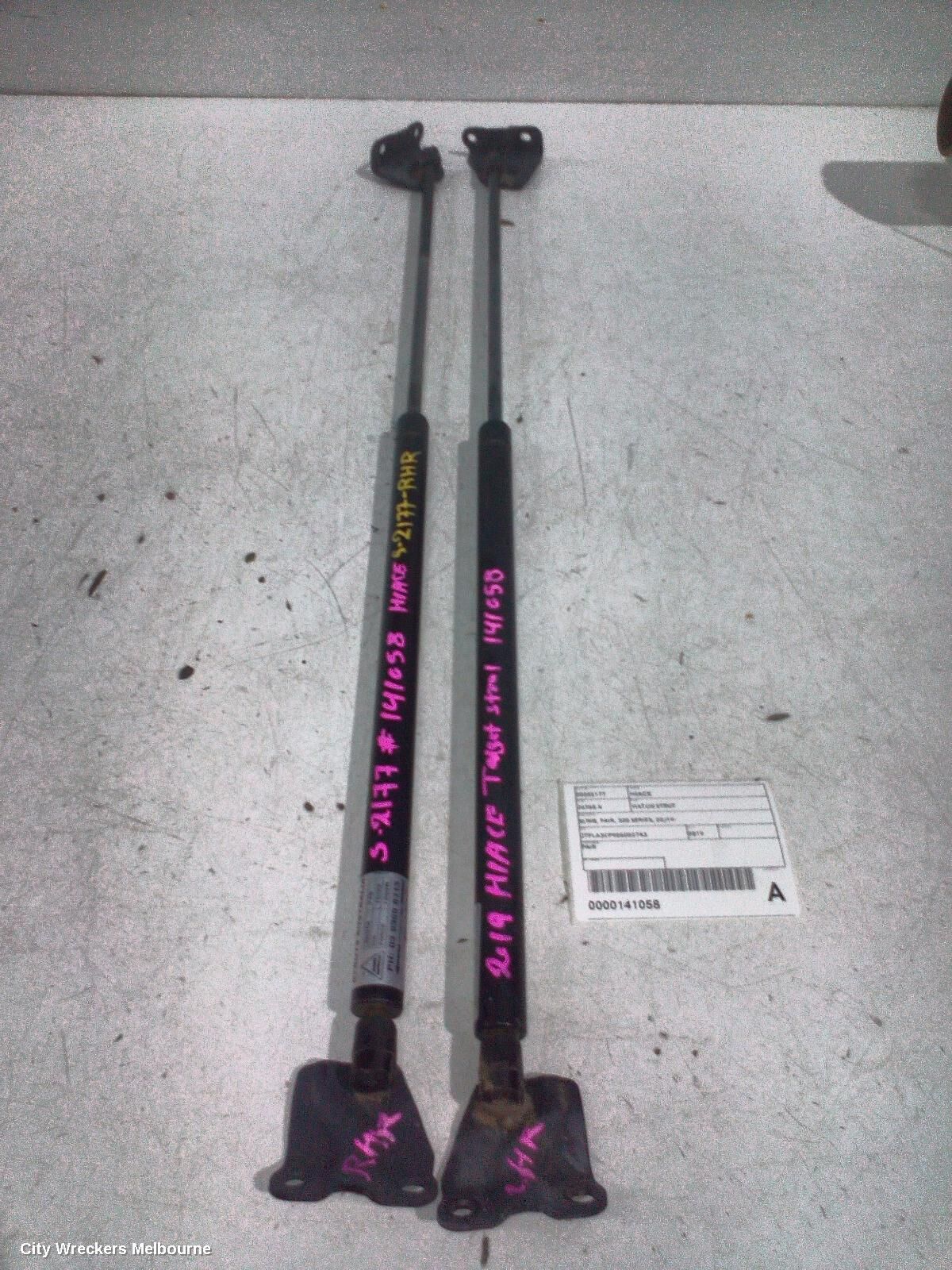 TOYOTA HIACE 2019 Hatch Strut