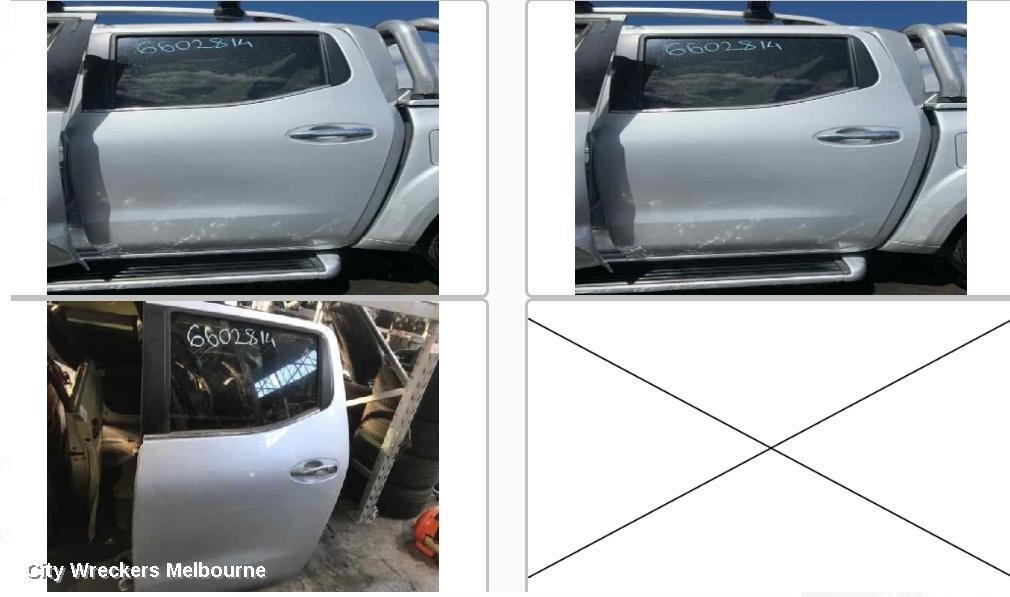 NISSAN NAVARA 2015 Left Rear Door/Sliding