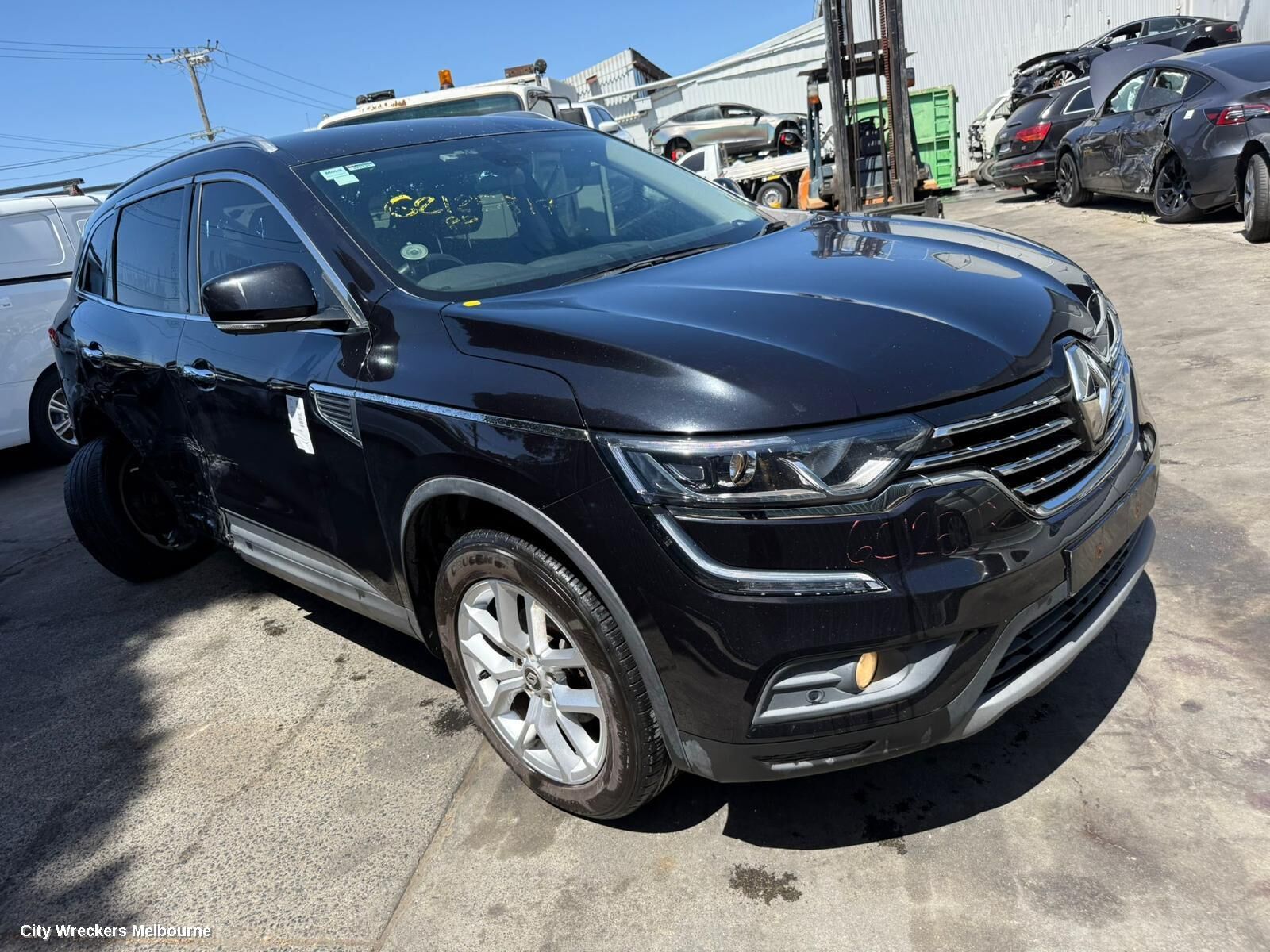 RENAULT KALEOS 2017 Left Rear Door Window