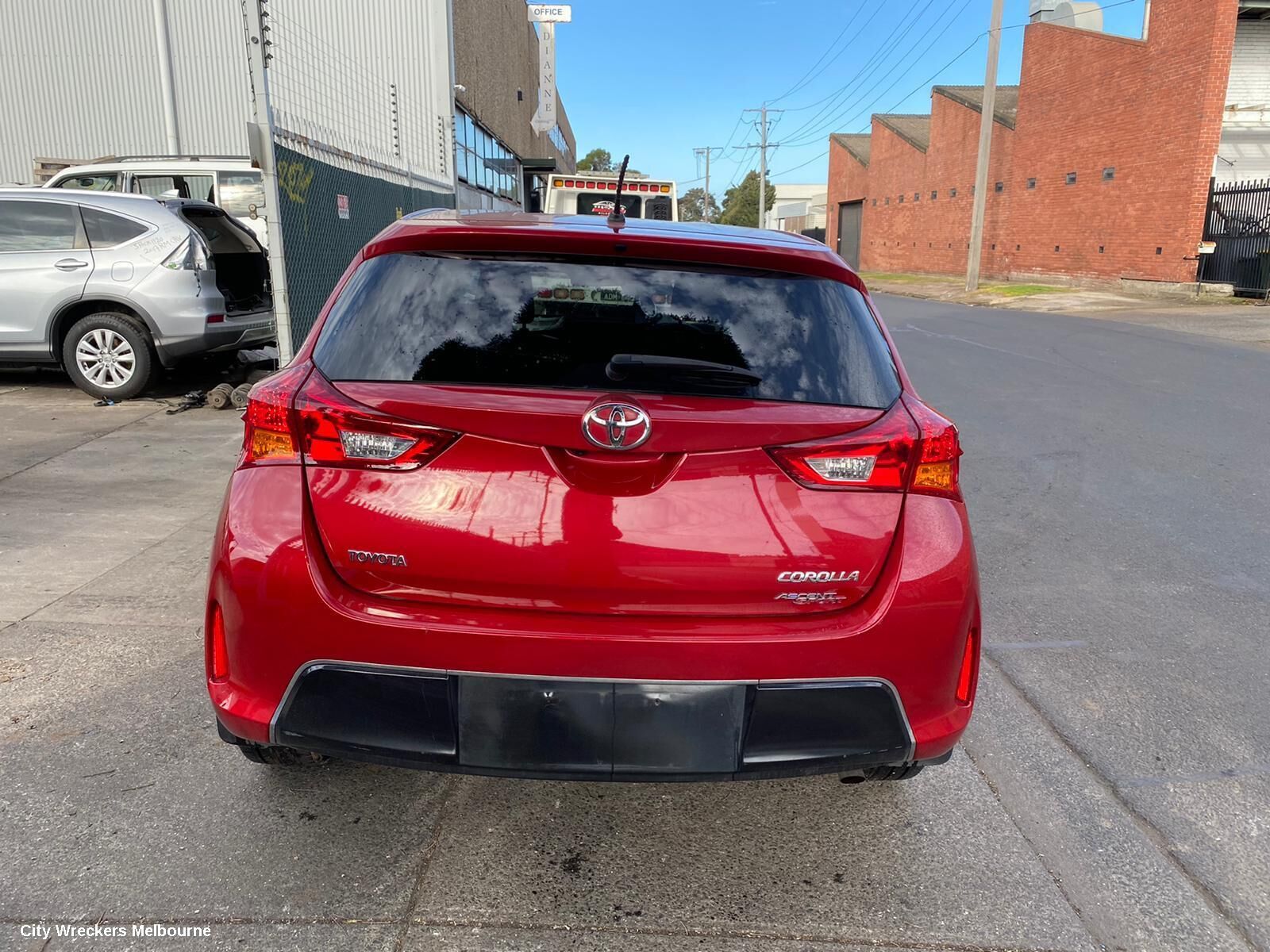 TOYOTA COROLLA 2014 Grille