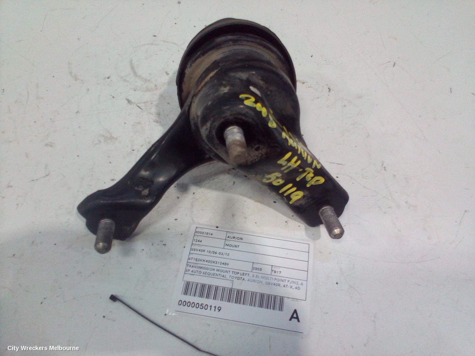 TOYOTA AURION 2008 Mount