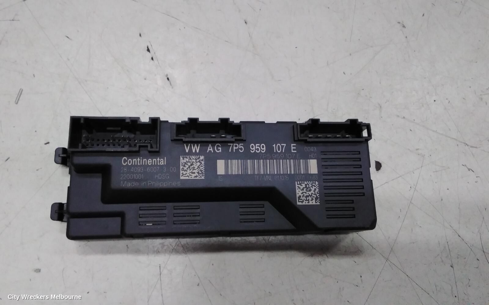 PORSCHE CAYENNE, 92A, 07/10-04/18, P/N 7P5 959 107 E  / TAILGATE CONTROL MODULE : 141250