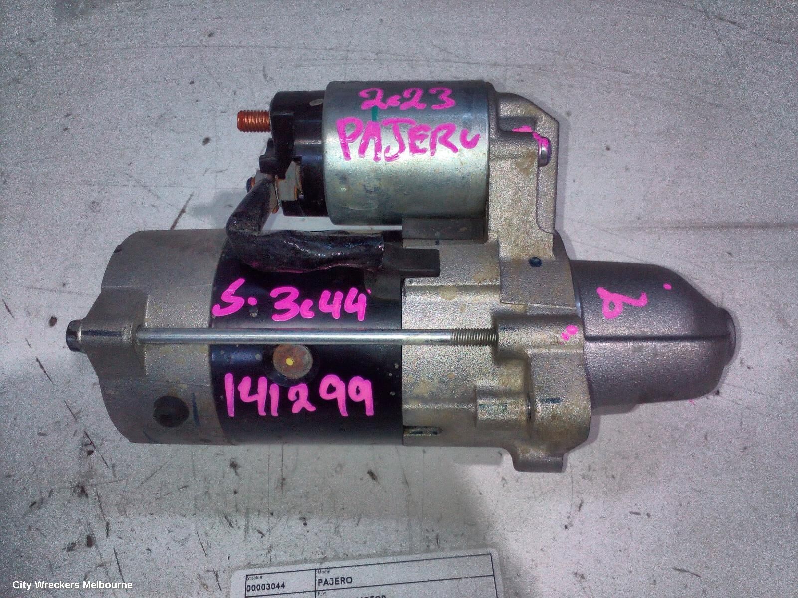 MITSUBISHI PAJERO 2023 Starter