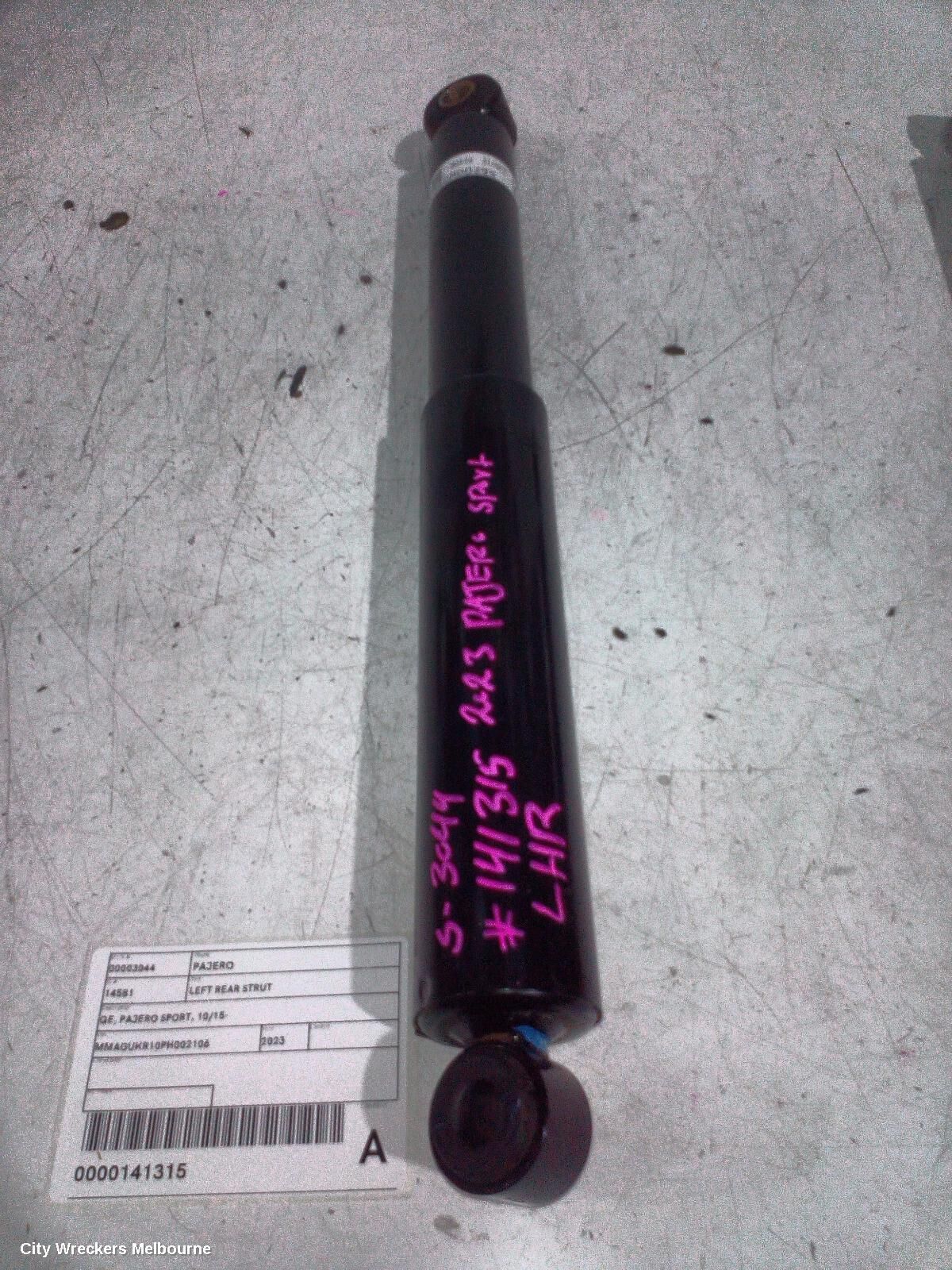 MITSUBISHI PAJERO 2023 Left Rear Strut
