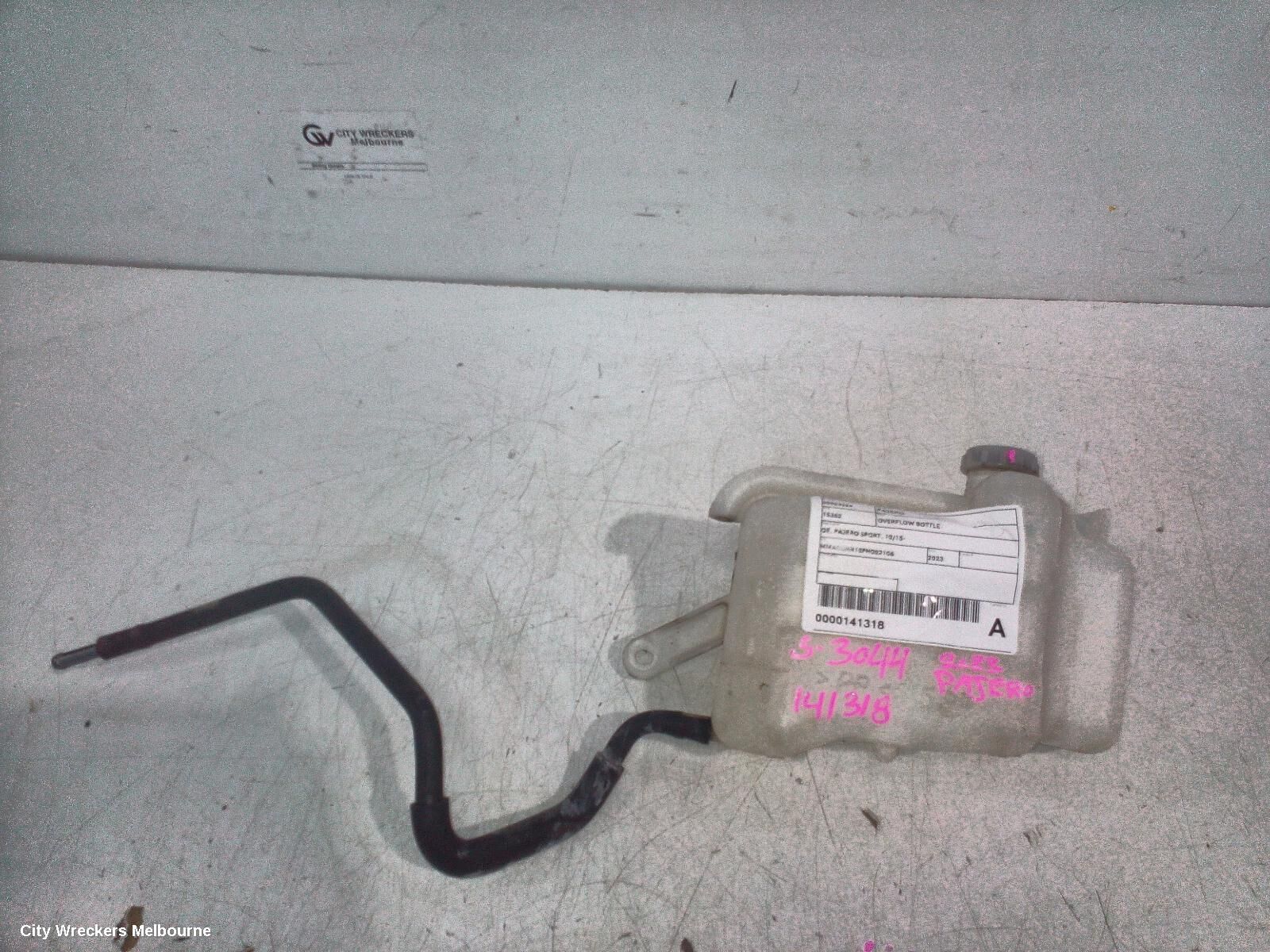 MITSUBISHI PAJERO 2023 Overflow Bottle