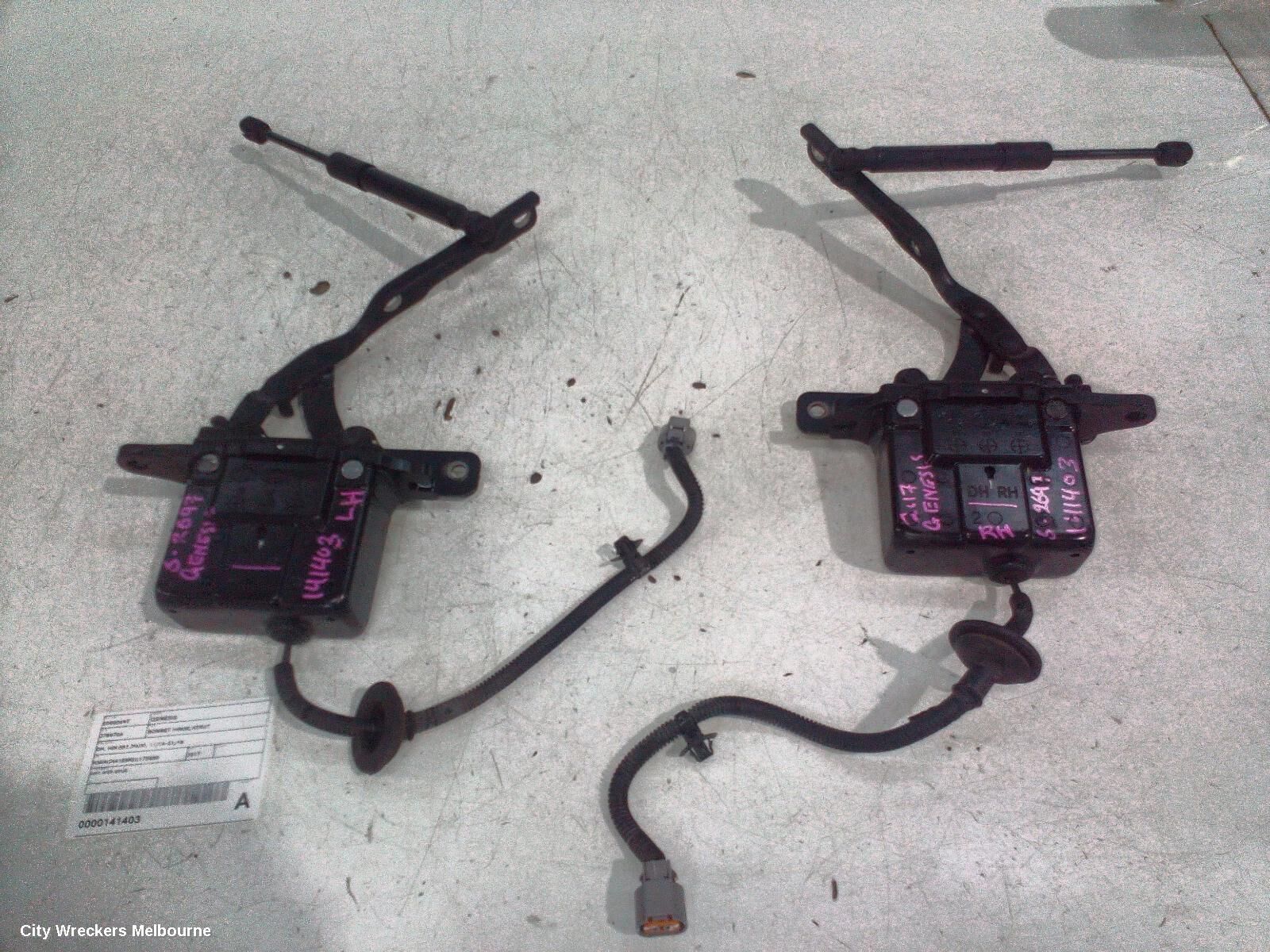 HYUNDAI GENESIS 2017 Bonnet Hinge/Strut
