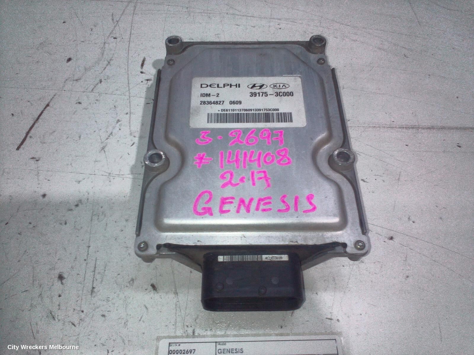 HYUNDAI GENESIS 2017 Ecu