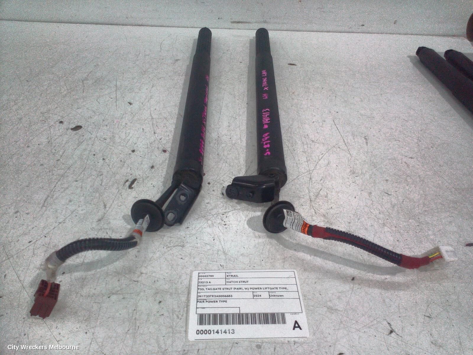 NISSAN XTRAIL 2024 Hatch Strut