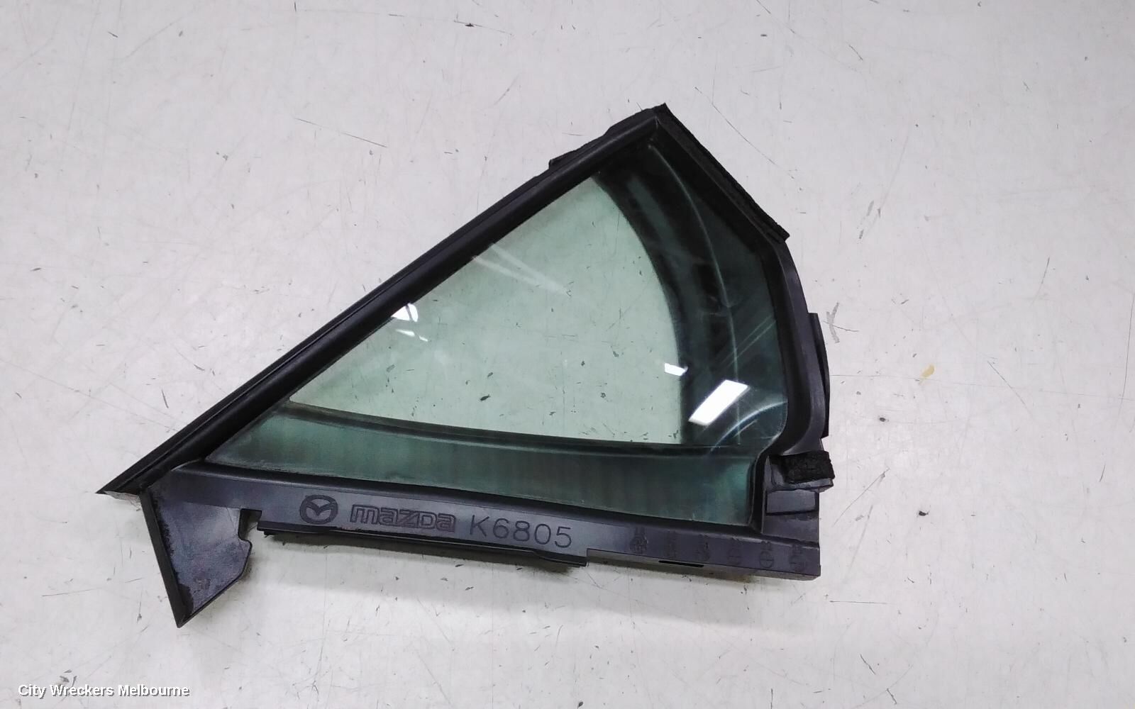 MAZDA 3 2020 Left Rear 1/4 Door Glass