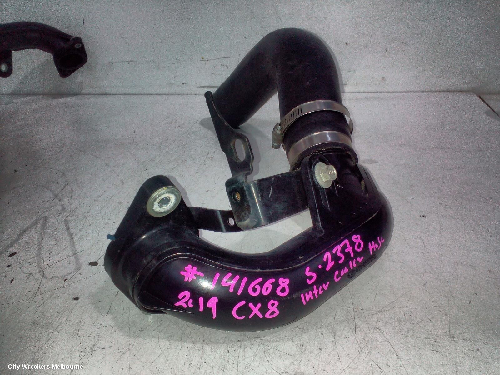 MAZDA CX8, KG, 05/18-12/23, INTERCOOLER HOSE: 141668