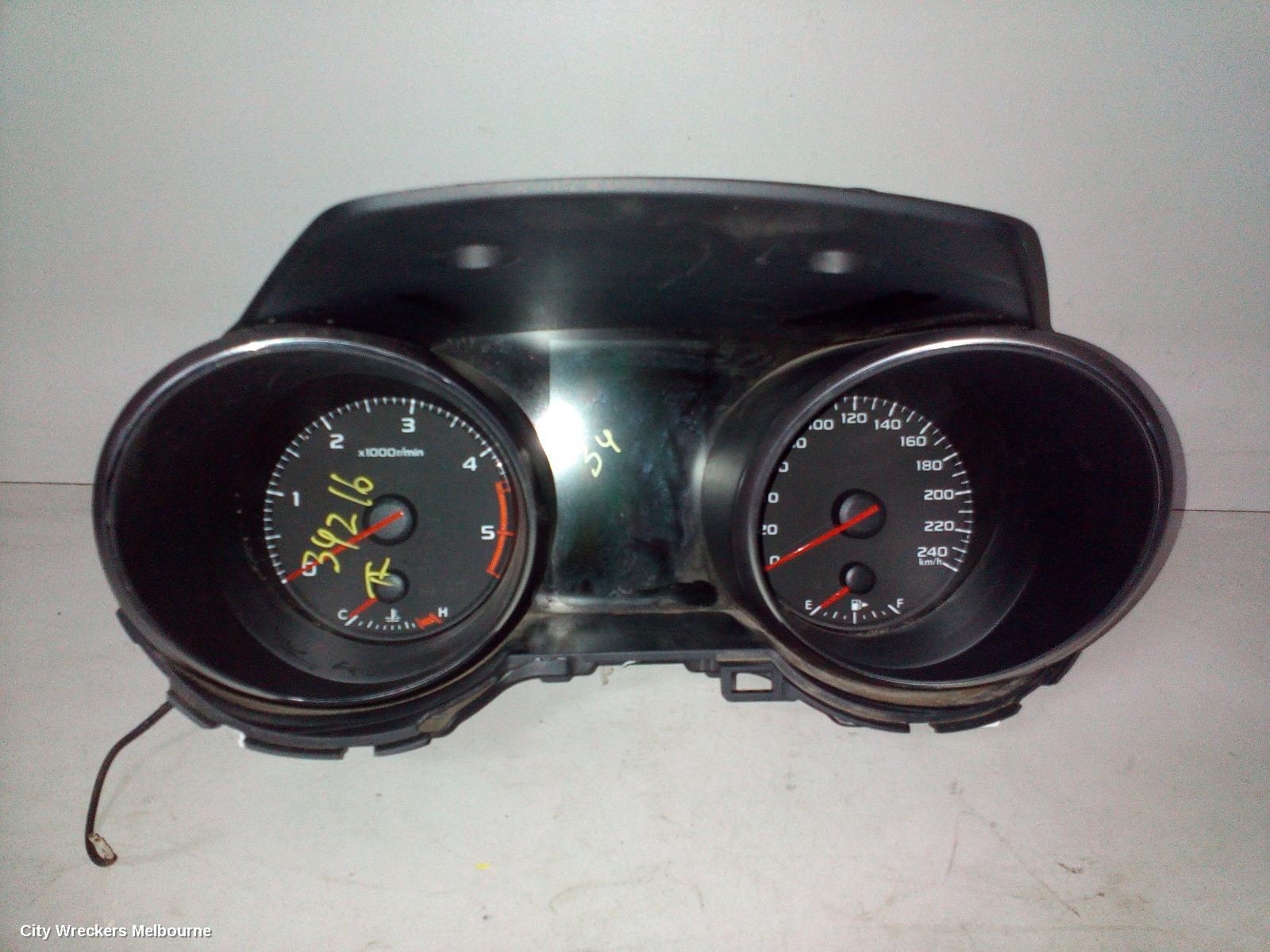 SUBARU OUTBACK 2018 Speedometer