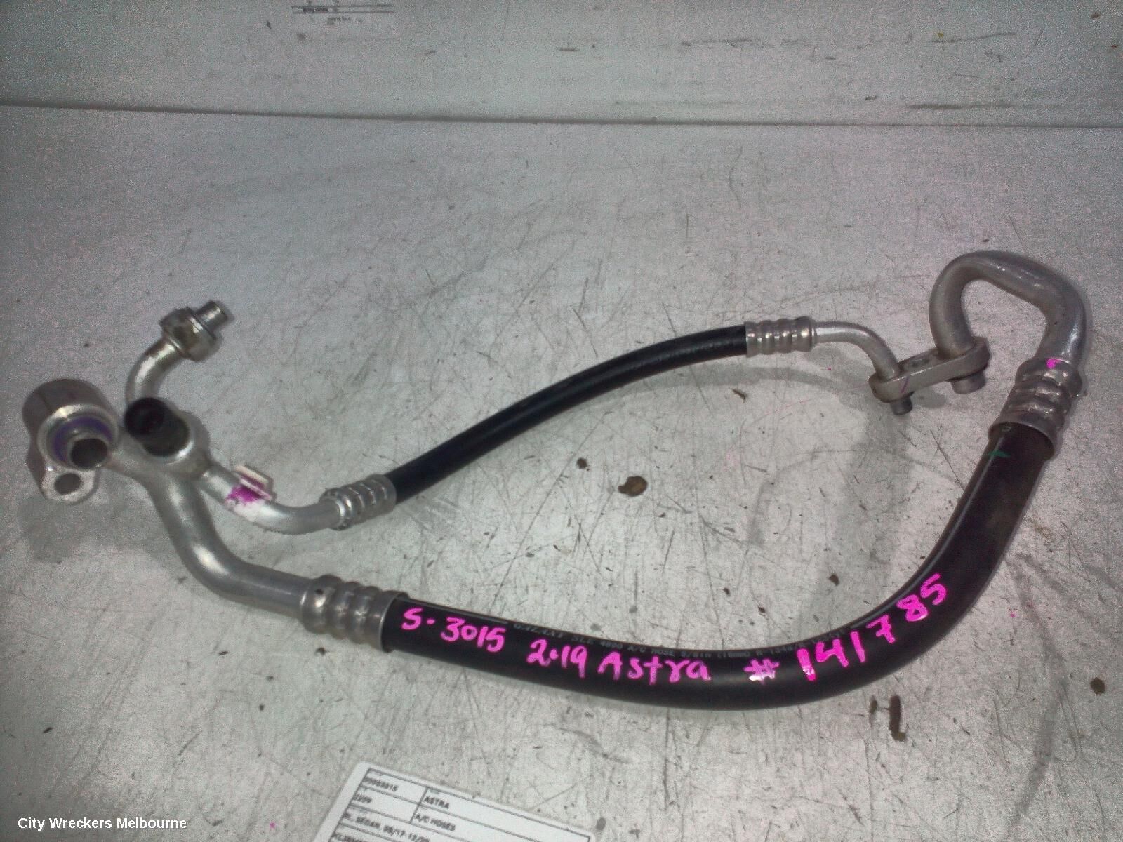 HOLDEN ASTRA 2019 A/C Hoses