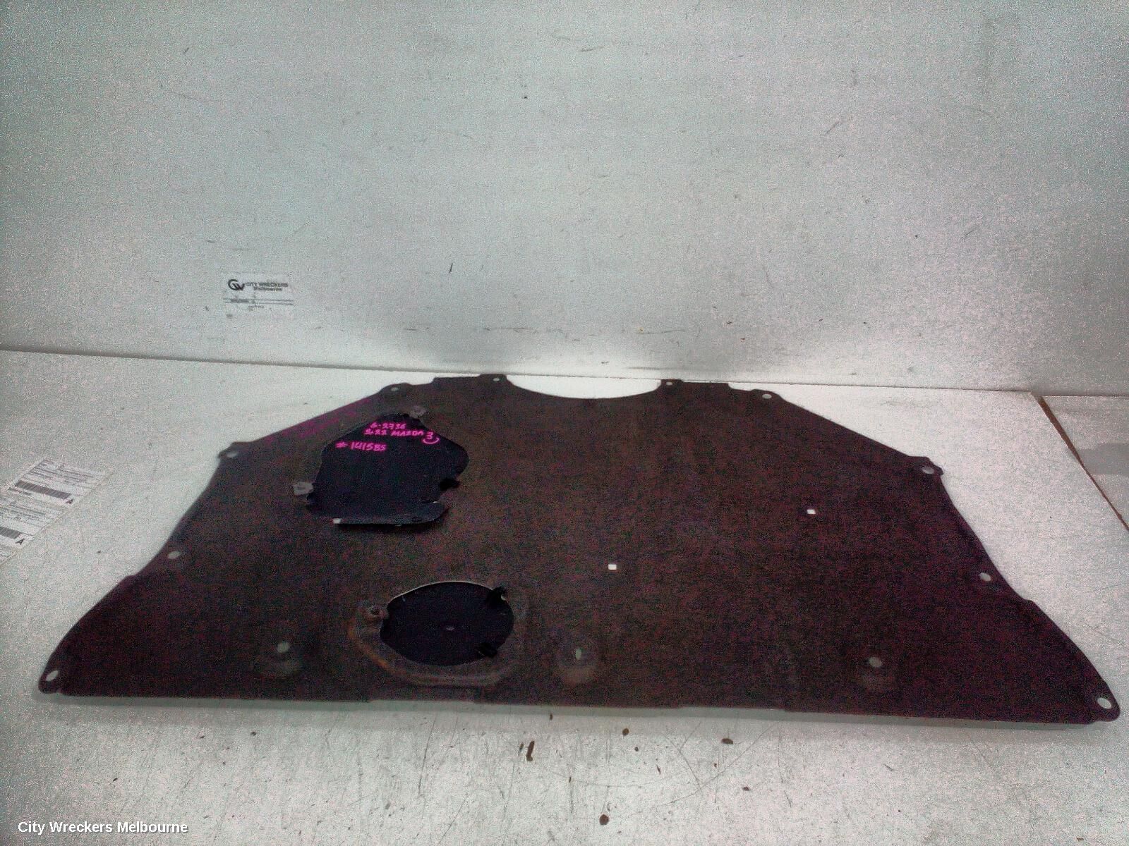 MAZDA 3 2022 LOWER ENGINE SPLASH TRAY