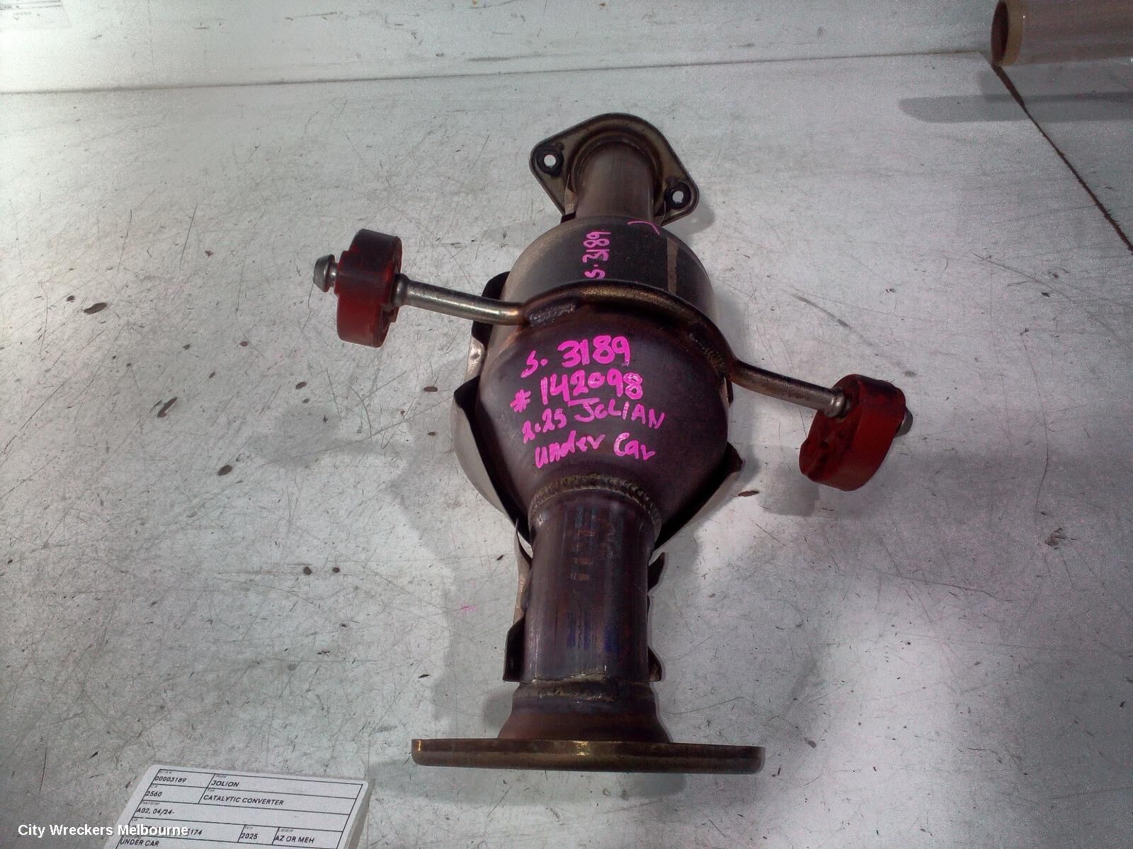 HAVAL JOLION 2025 Catalytic Converter