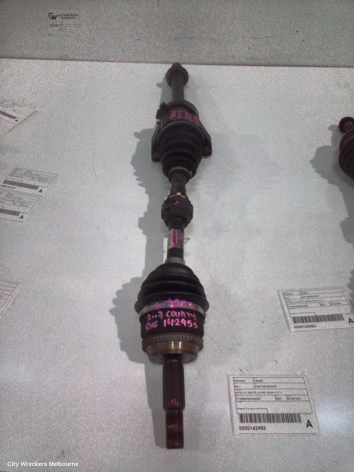 TOYOTA CAMRY 2007 Right Driveshaft