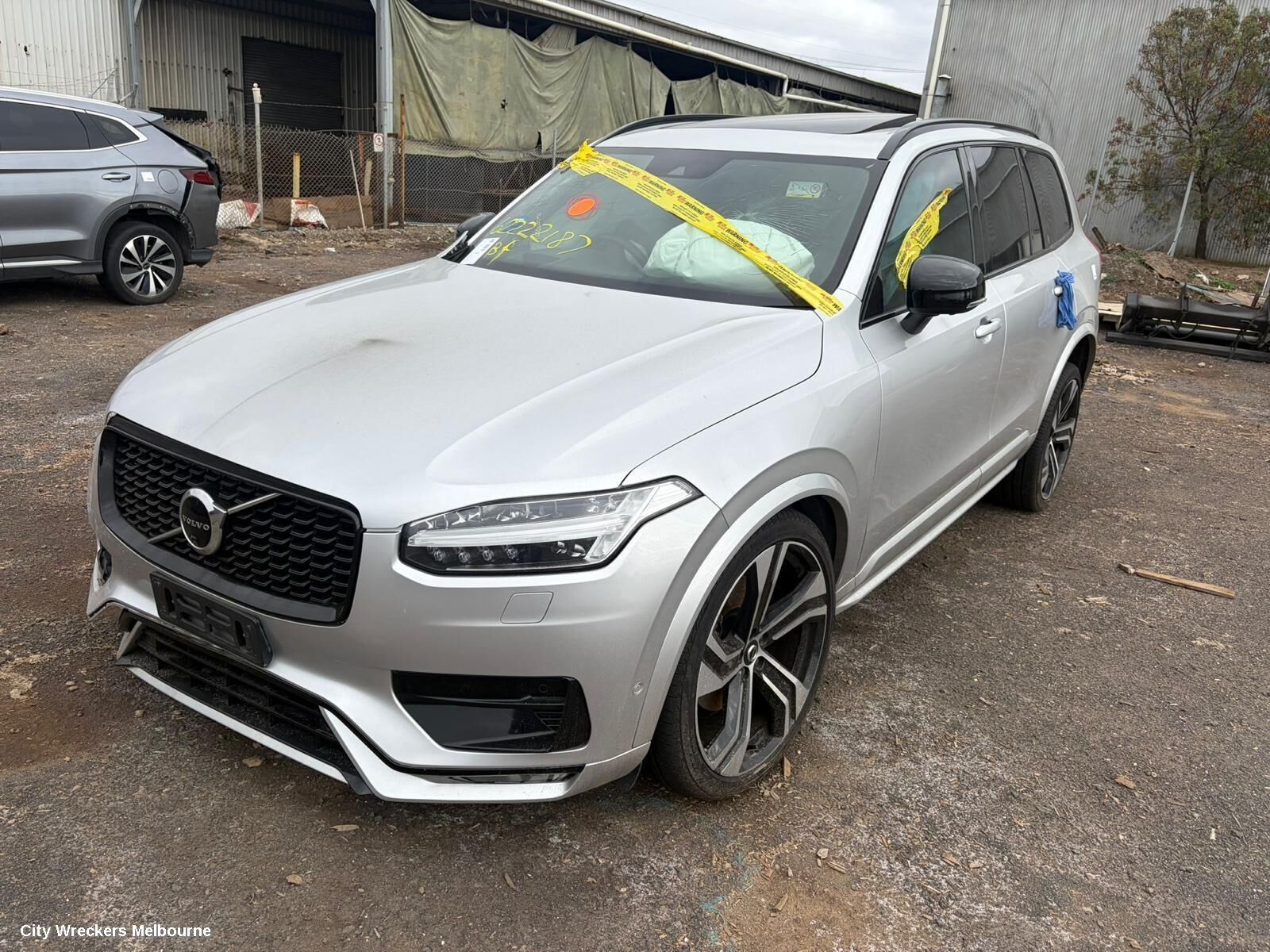 VOLVO XC90 2021 Left Rear Door Window