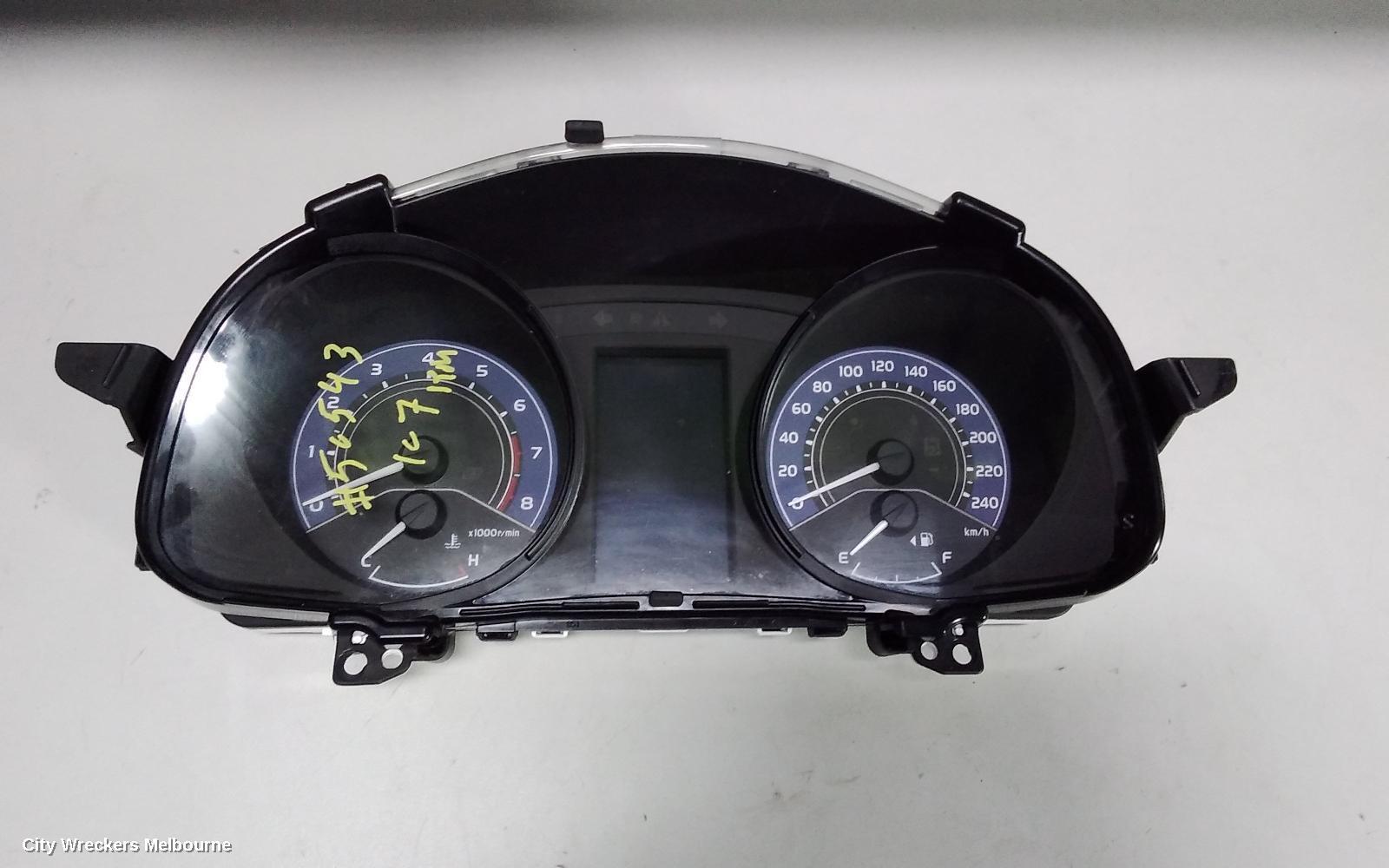 TOYOTA COROLLA 2015 Instrument Cluster