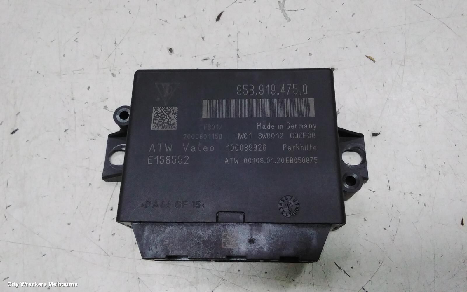 PORSCHE MACAN 2020 Ecu