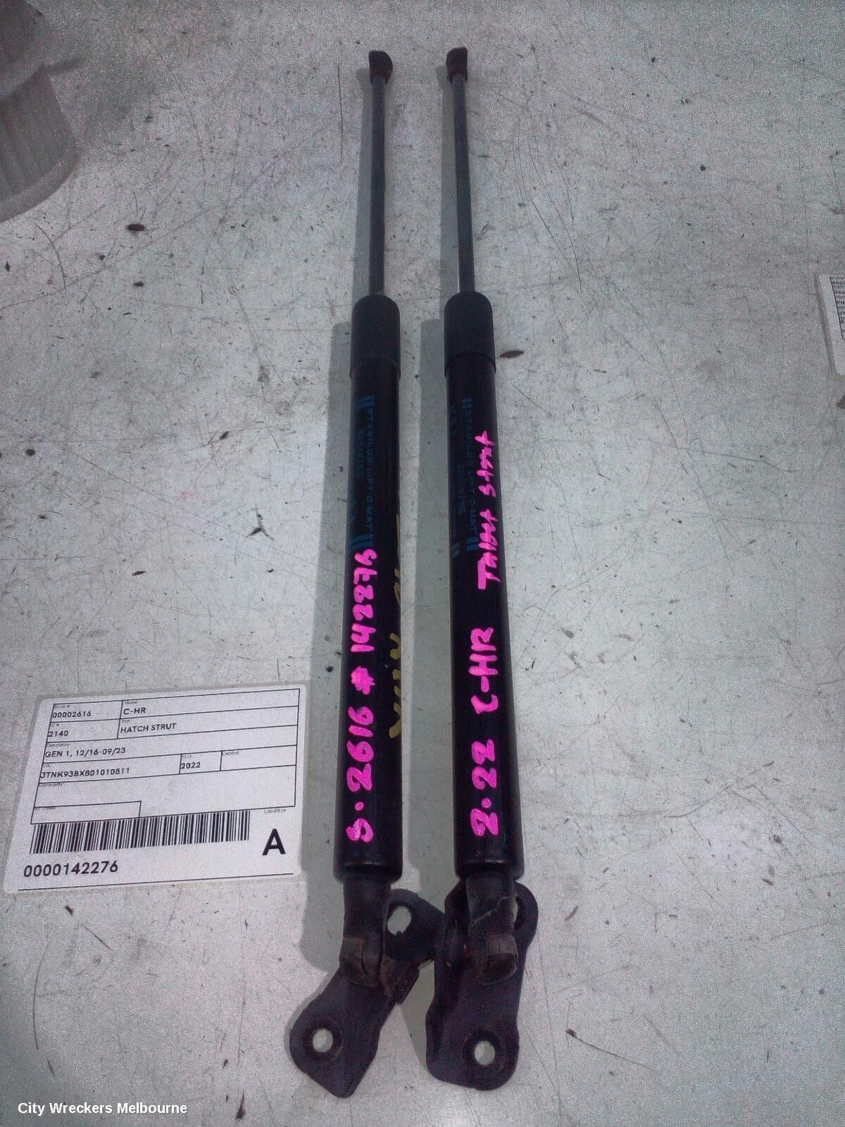 TOYOTA C-HR 2022 Hatch Strut