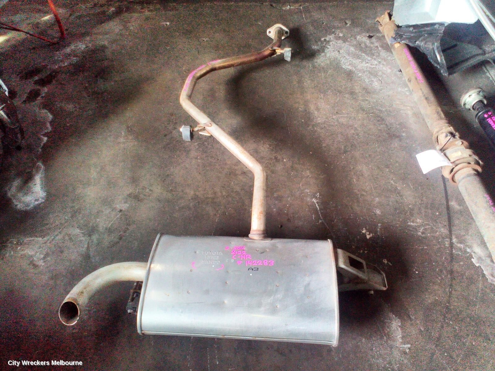 TOYOTA C-HR 2022 Exhaust System