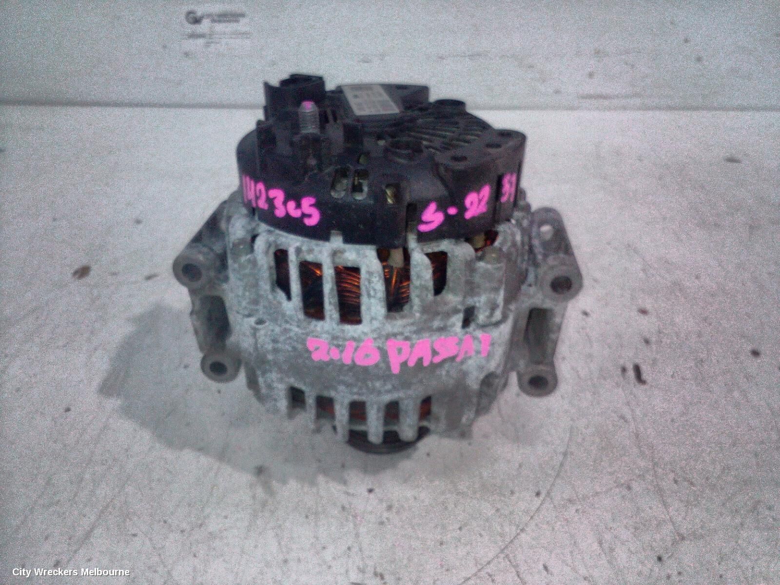 VOLKSWAGEN PASSAT 2016 Alternator