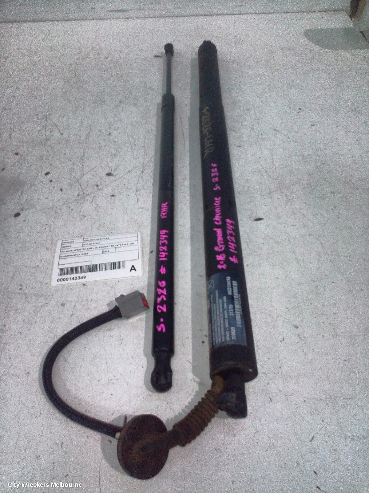 JEEP GRANDCHEROKEE 2016 Hatch Strut