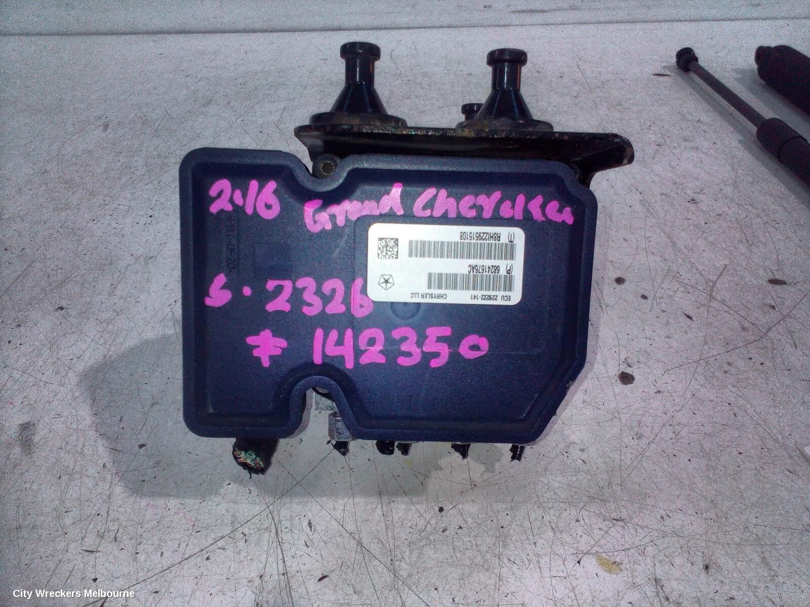 JEEP GRANDCHEROKEE 2016 Abs Pump/Modulator