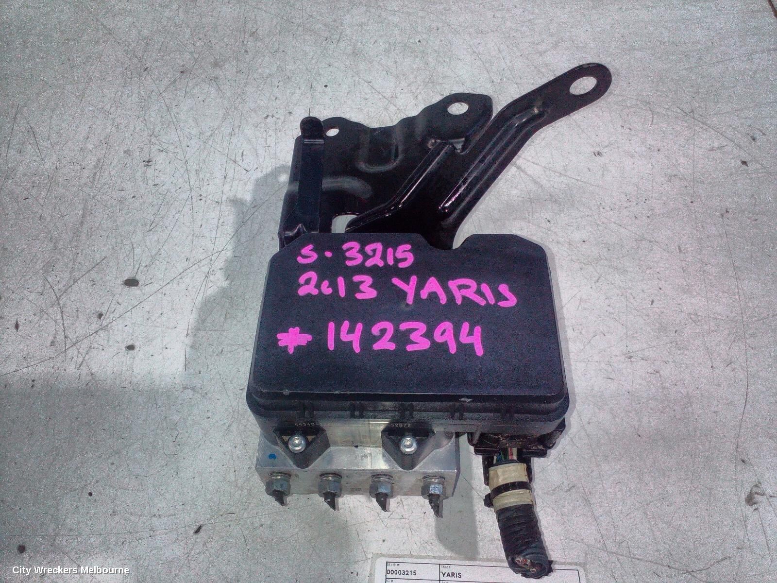 TOYOTA YARIS 2013 Abs Pump/Modulator