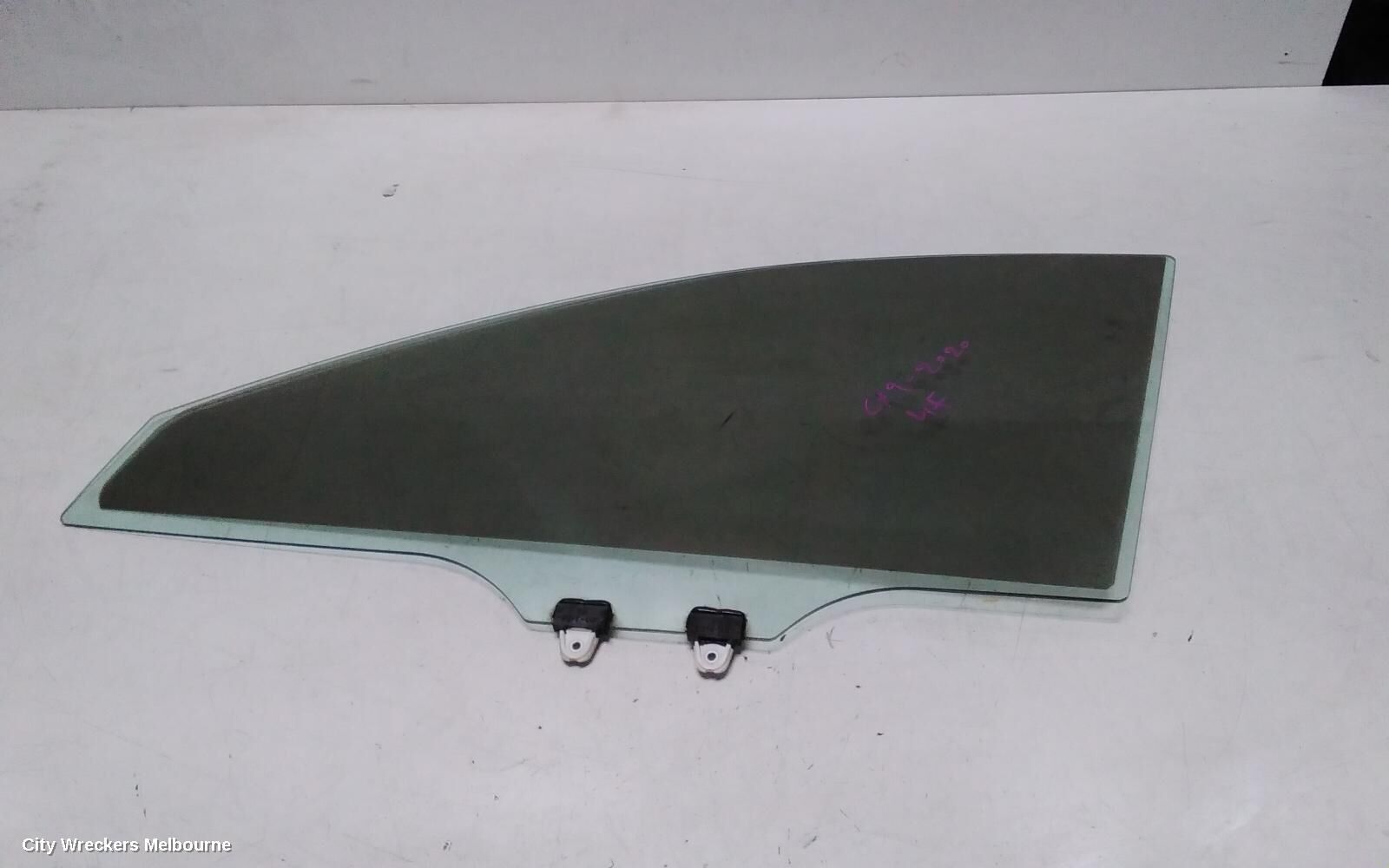 MAZDA CX9 2020 Left Front Door Window