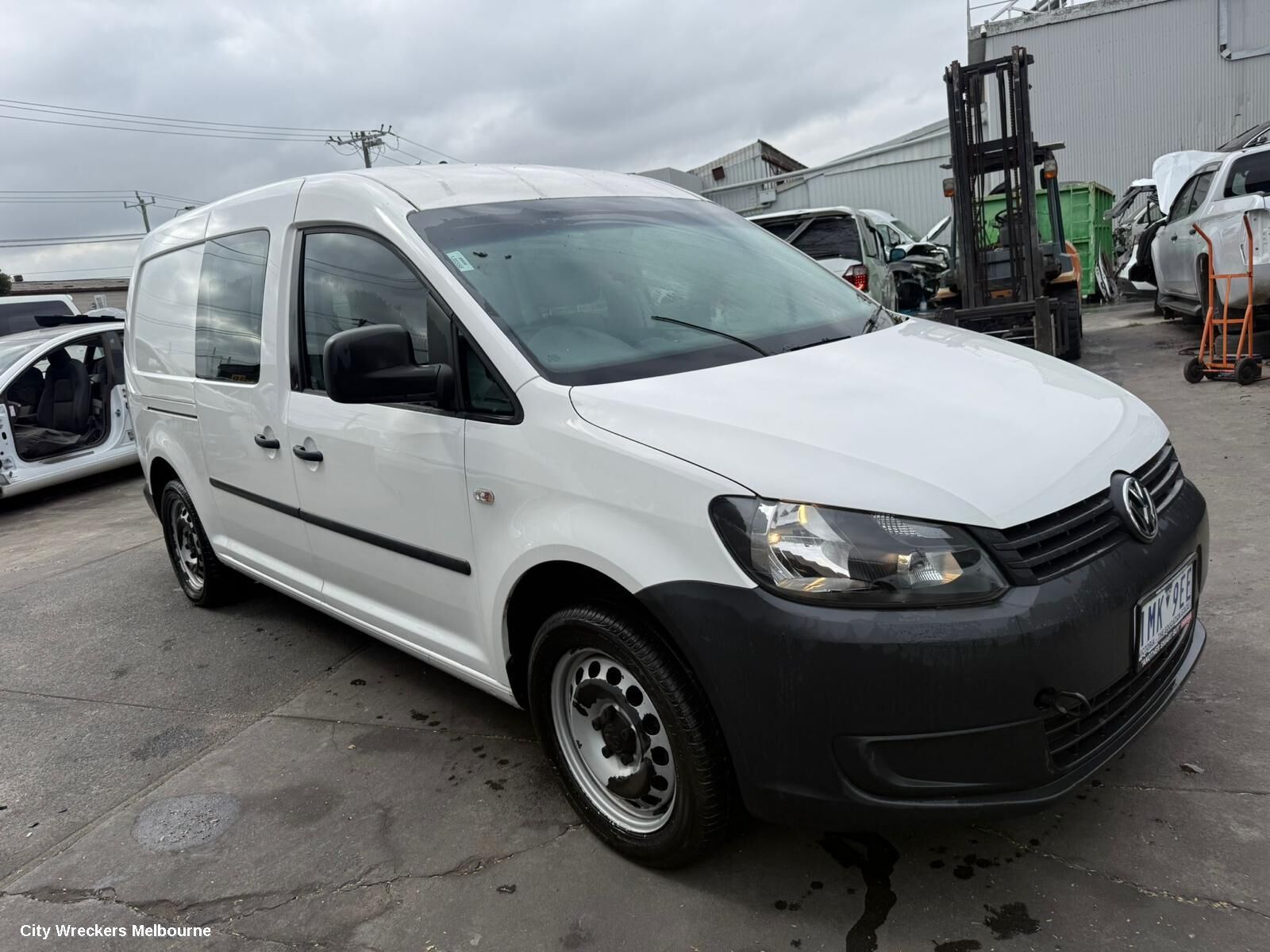 VOLKSWAGEN CADDY 2014 Courtesy Light
