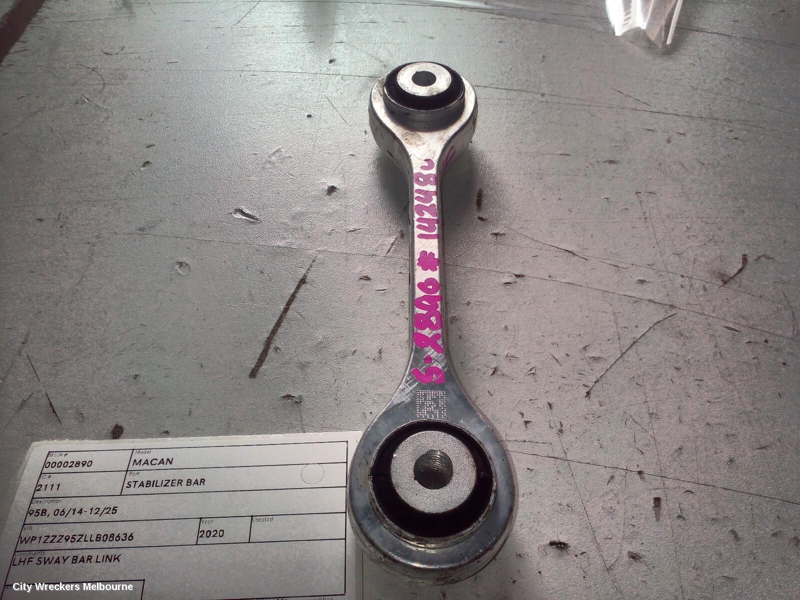 PORSCHE MACAN 2020 Stabiliser Bar