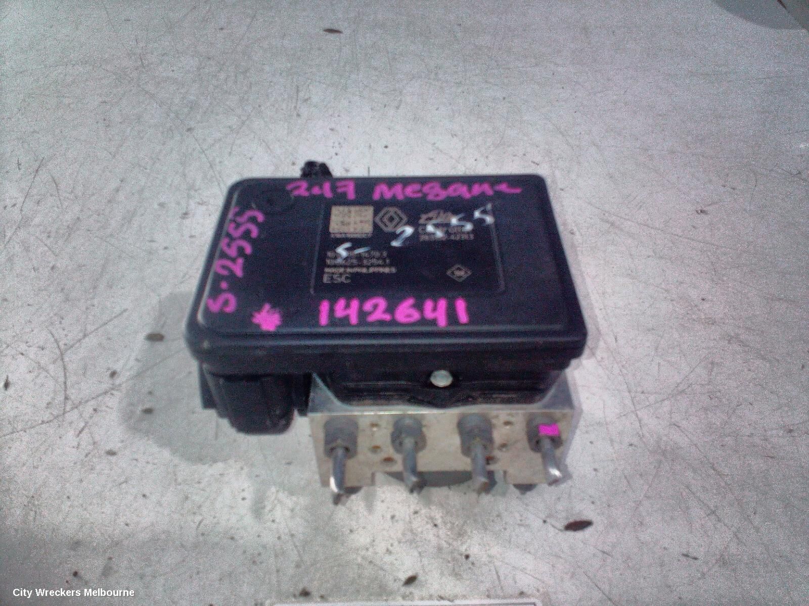 RENAULT MEGANE 2017 Abs Pump/Modulator